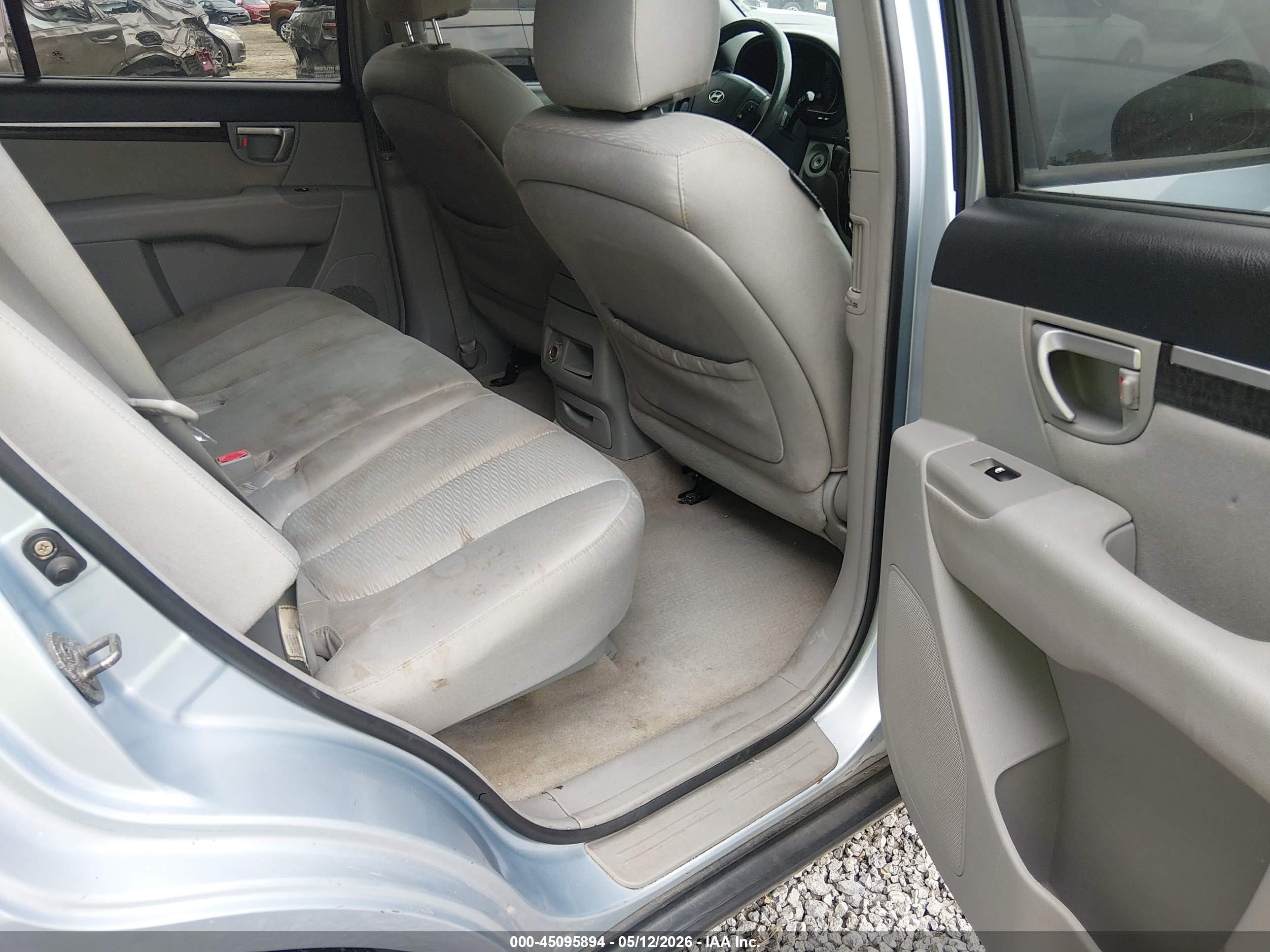 2007 Hyundai Santa Fe Gls Blue vin: 5NMSG13DX7H083178