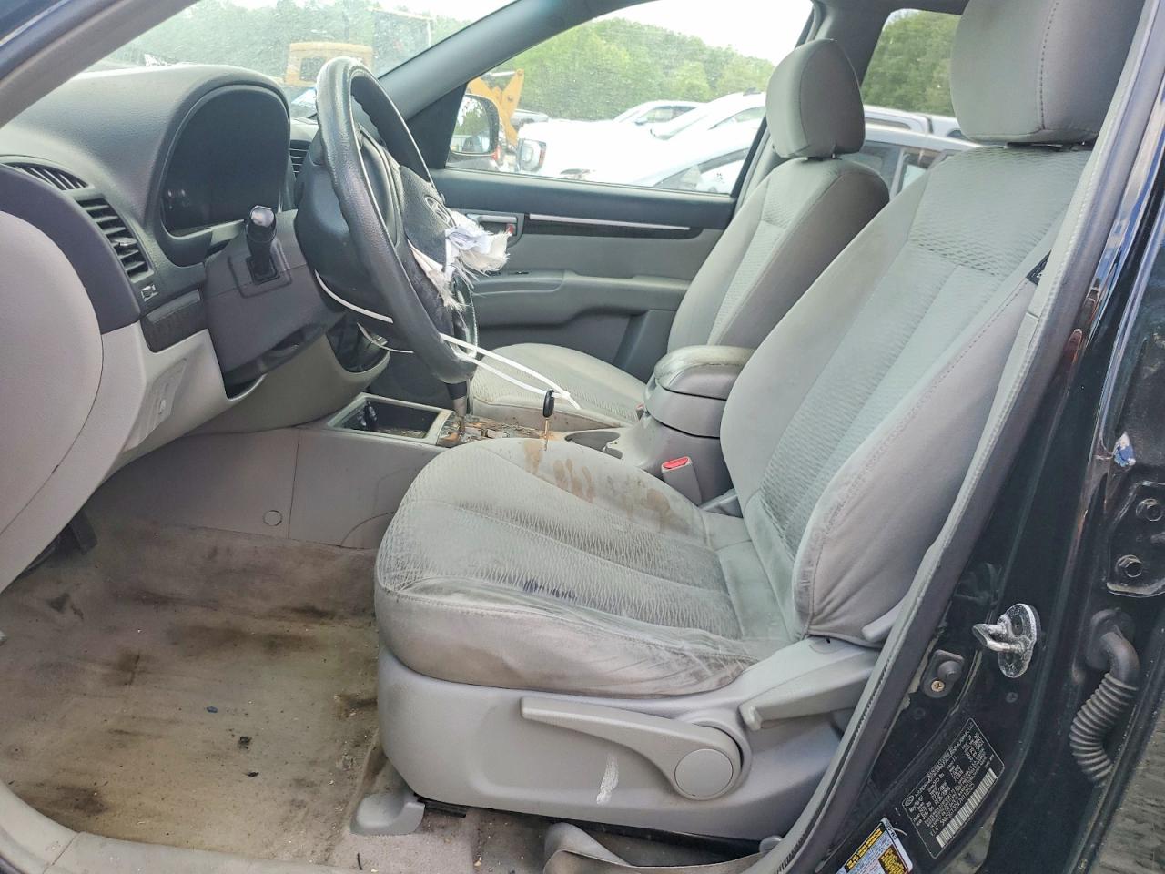 2007 Hyundai Santa Fe Gls Черный vin: 5NMSG13DX7H110525