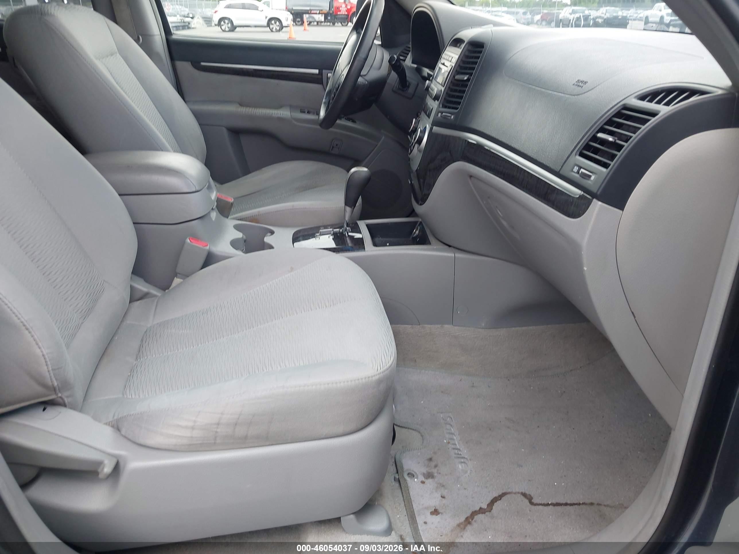 2007 Hyundai Santa Fe Gls Серый vin: 5NMSG13DX7H114865
