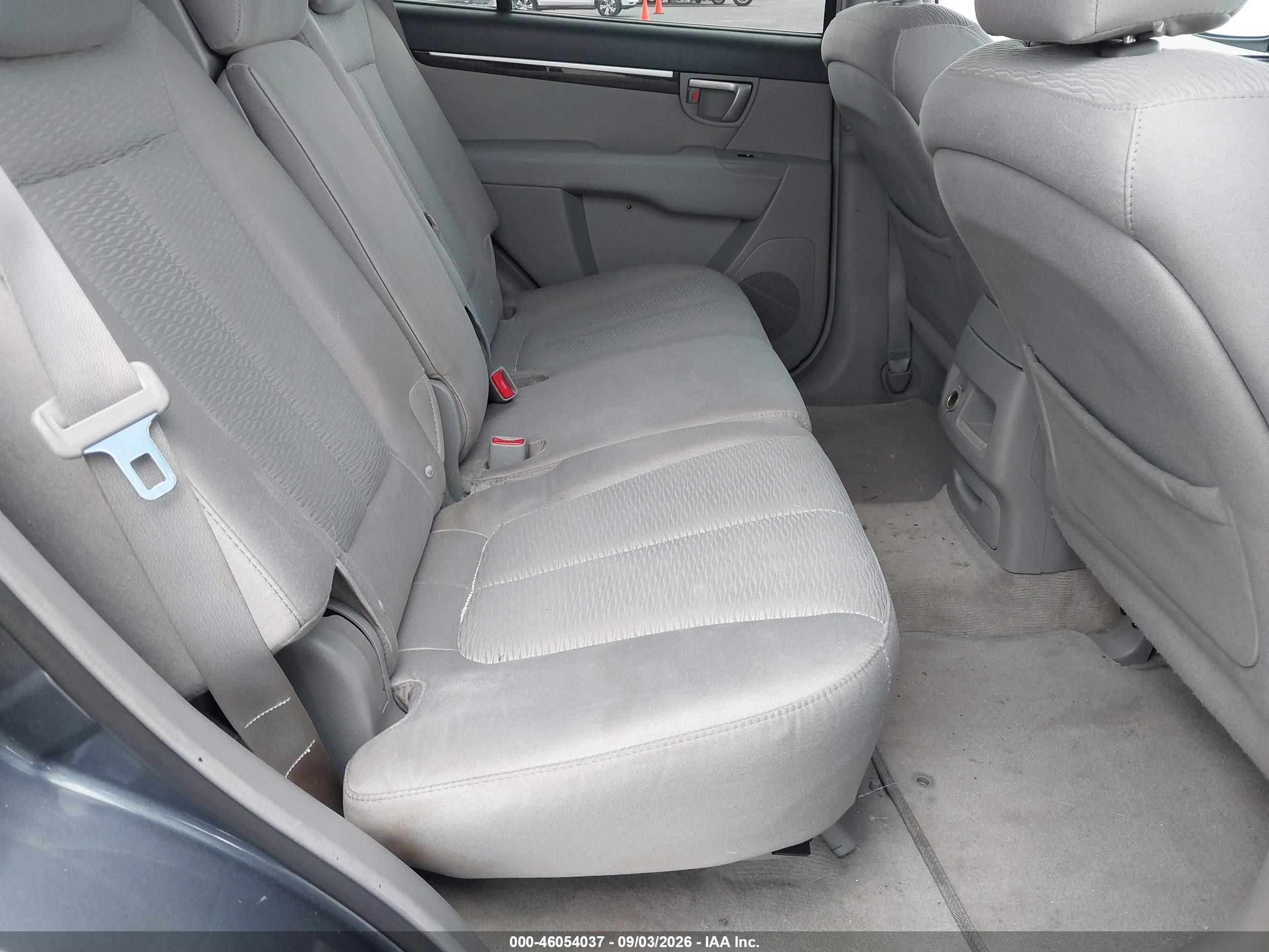 2007 Hyundai Santa Fe Gls Серый vin: 5NMSG13DX7H114865