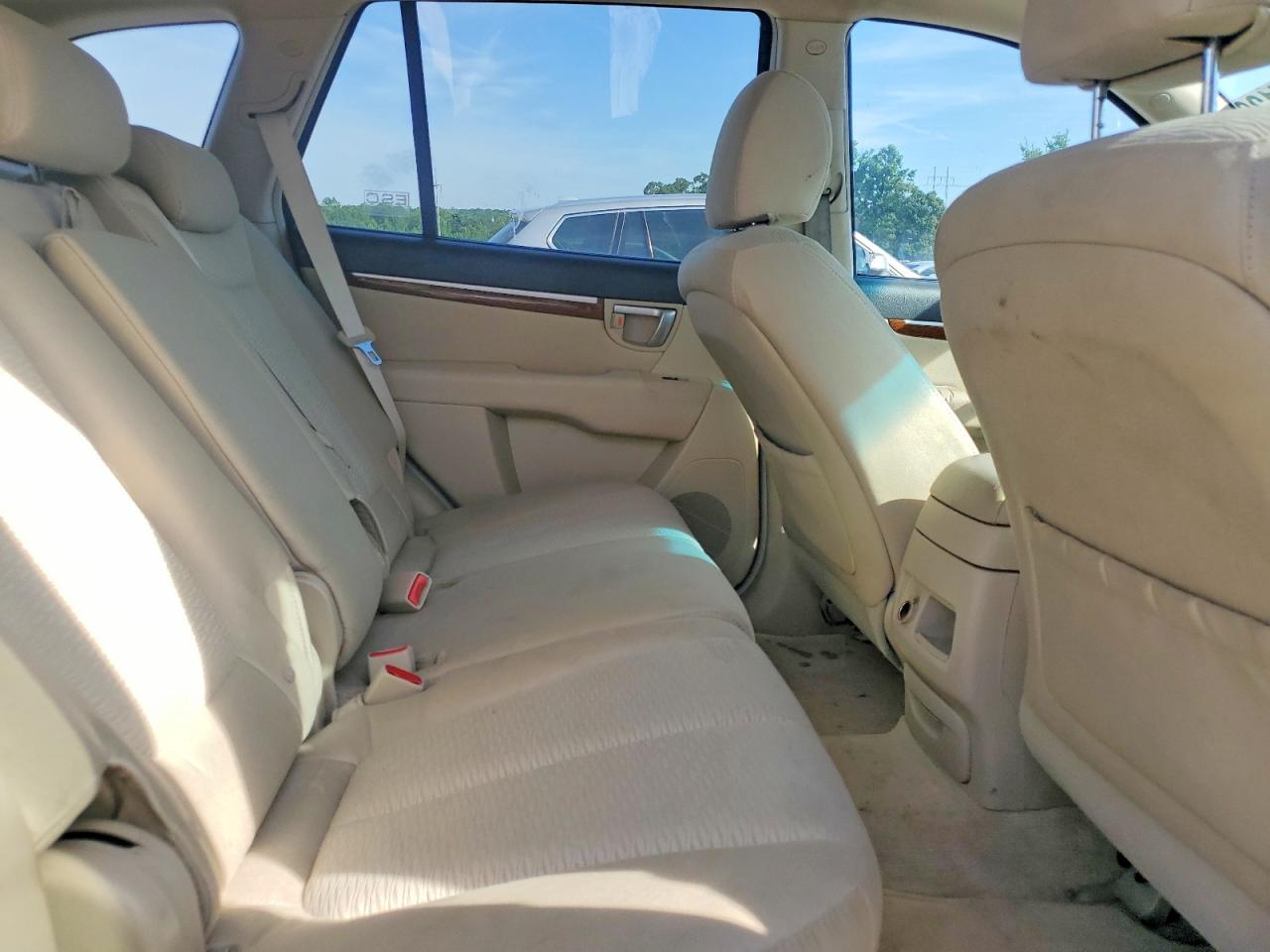 2007 Hyundai Santa Fe Gls White vin: 5NMSG13DX7H121699
