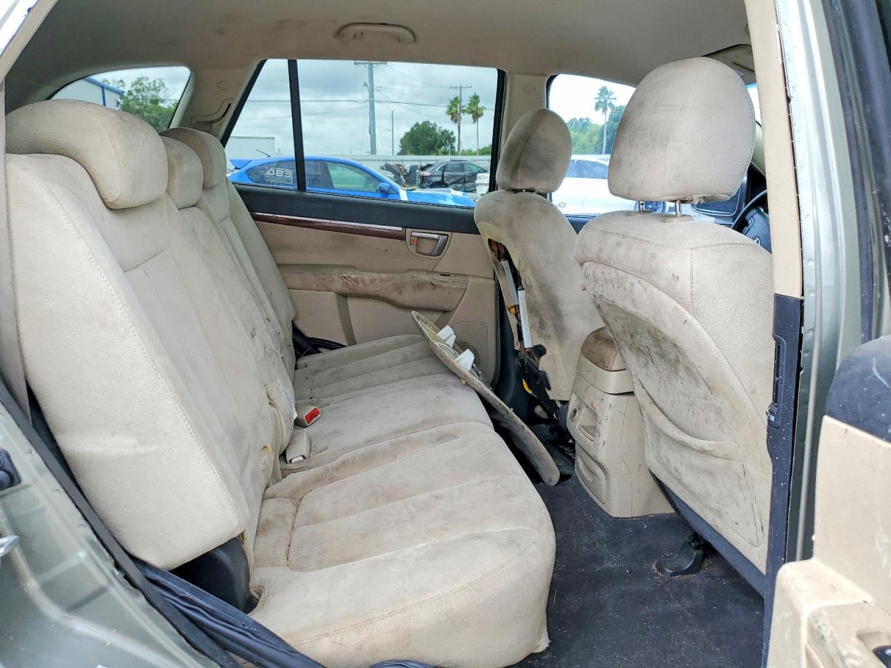 2008 Hyundai Santa Fe Gls Green vin: 5NMSG13DX8H180592