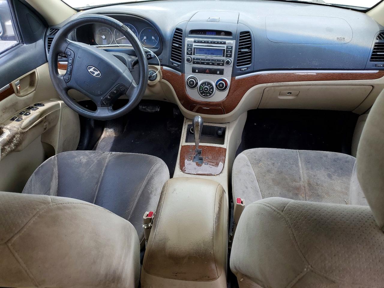 2008 Hyundai Santa Fe Gls Green vin: 5NMSG13DX8H180592