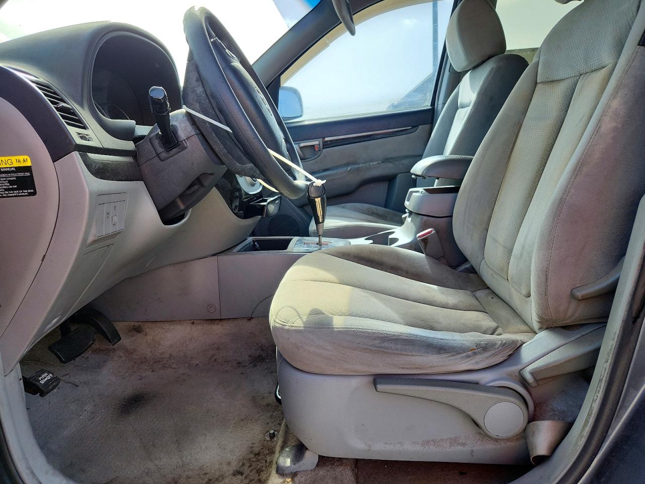 2008 Hyundai Santa Fe Gls Серый vin: 5NMSG13DX8H181841