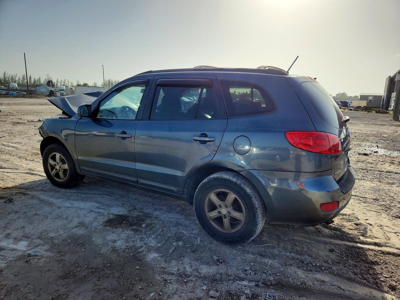 2008 Hyundai Santa Fe Gls Серый vin: 5NMSG13DX8H181841