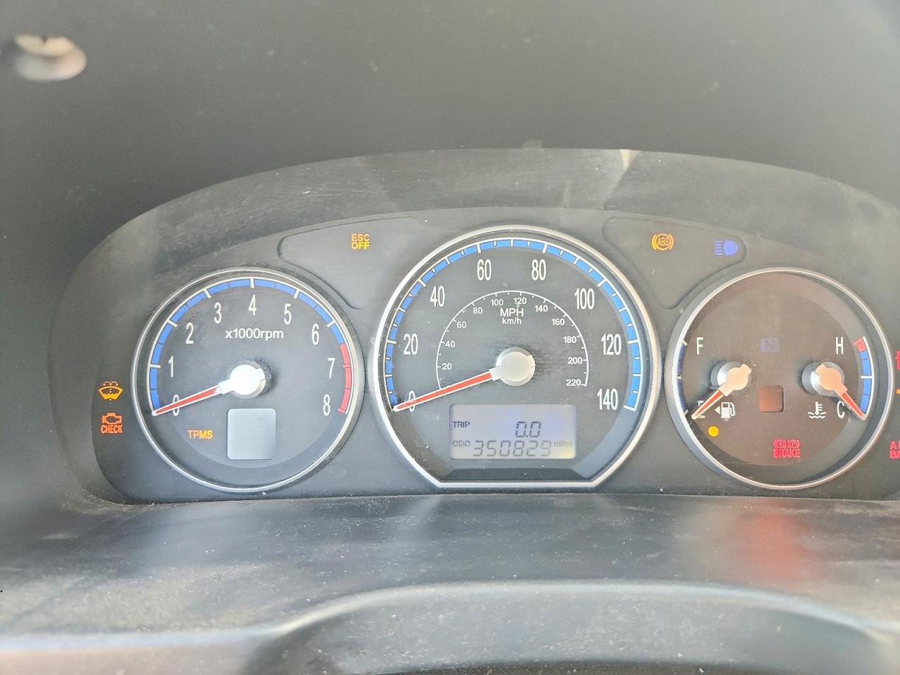 2008 Hyundai Santa Fe Gls Серый vin: 5NMSG13DX8H181841
