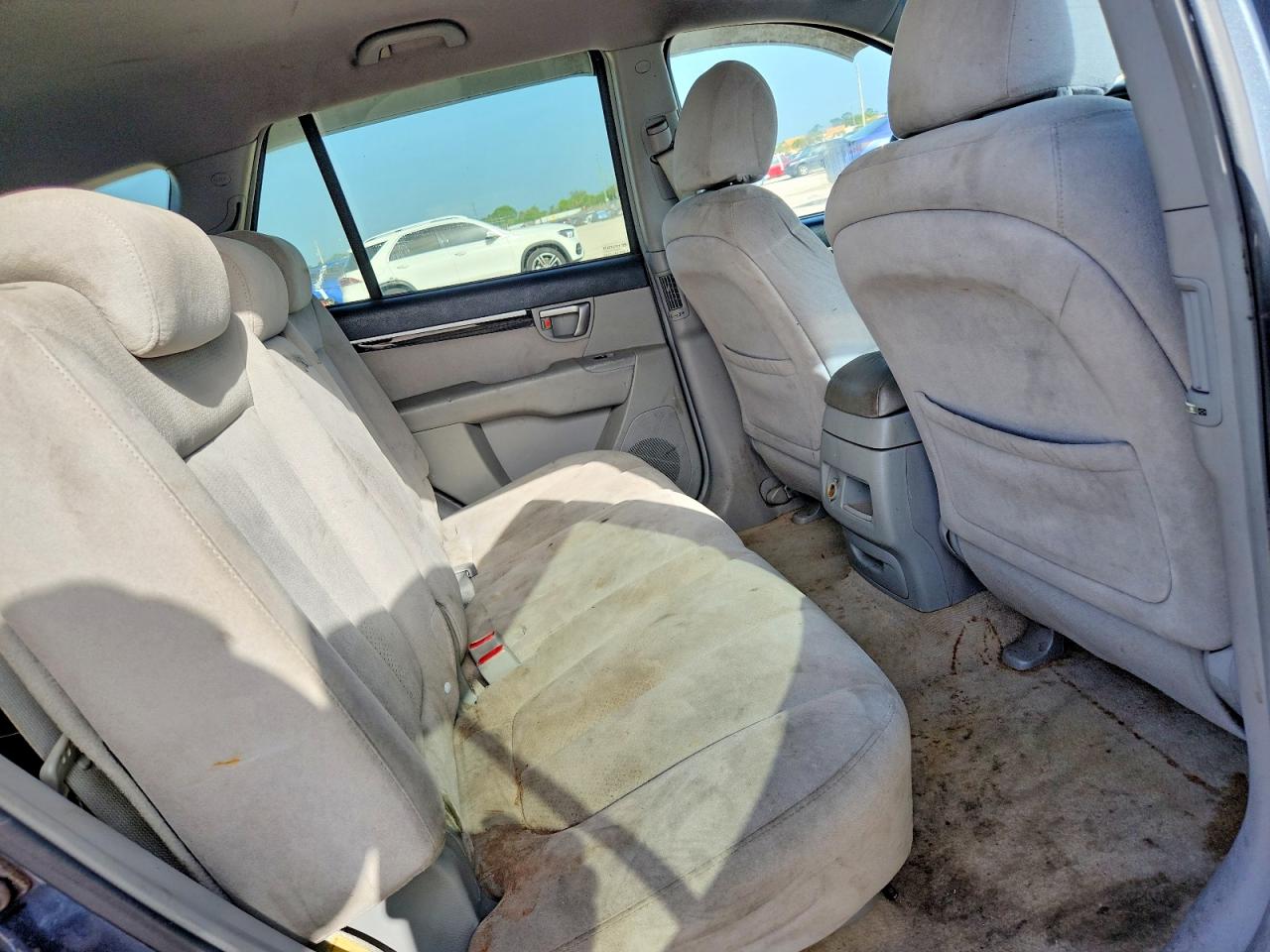 2008 Hyundai Santa Fe Gls Серый vin: 5NMSG13DX8H181841