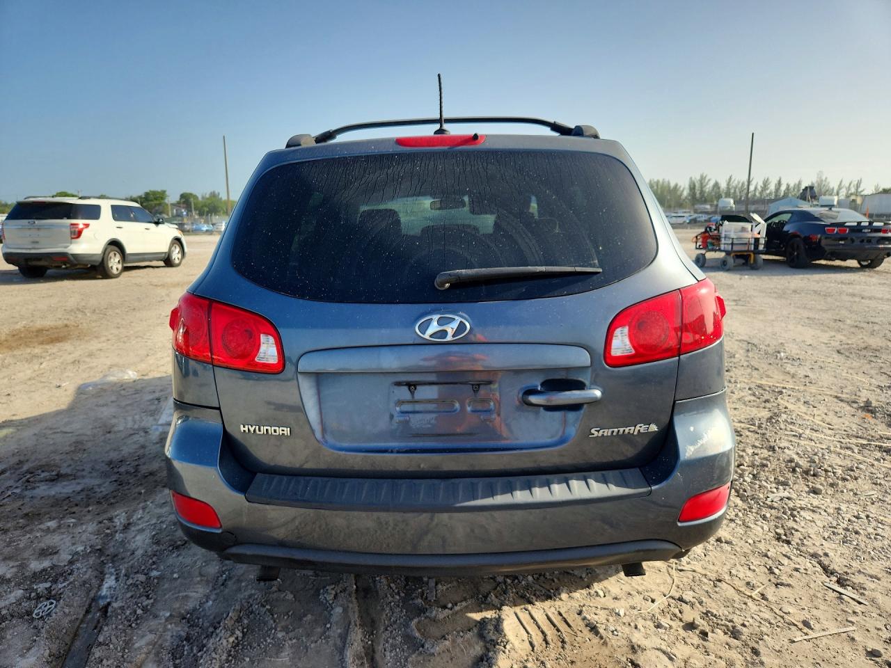 2008 Hyundai Santa Fe Gls Серый vin: 5NMSG13DX8H181841