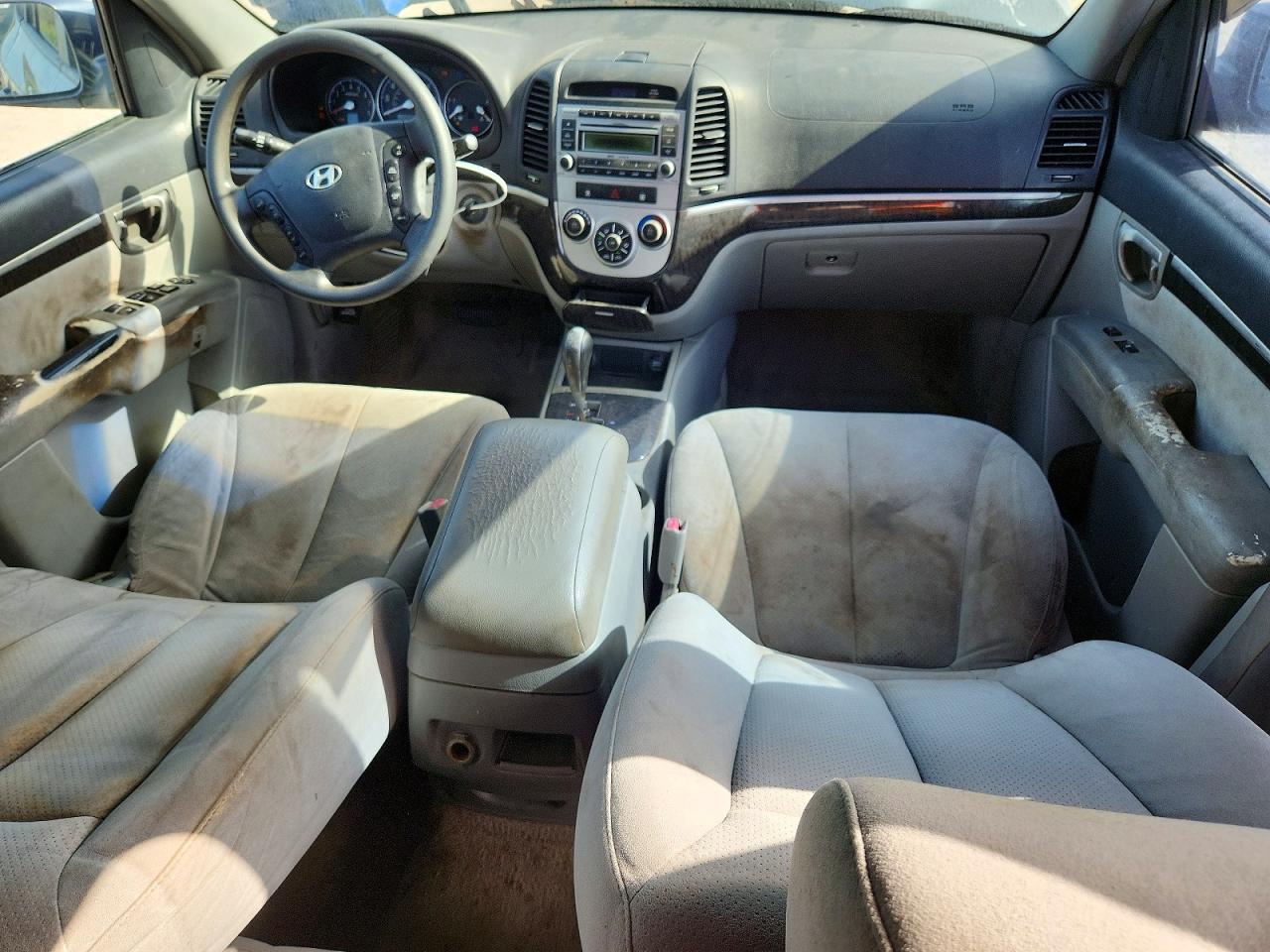 2008 Hyundai Santa Fe Gls Серый vin: 5NMSG13DX8H181841
