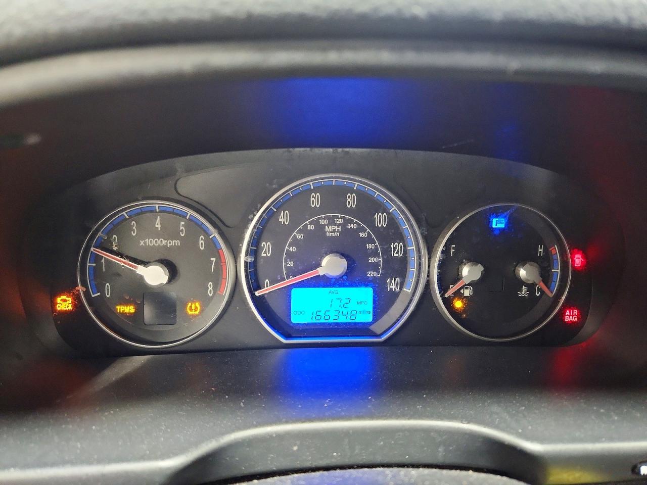 2008 Hyundai Santa Fe Gls Silver vin: 5NMSG13DX8H200968