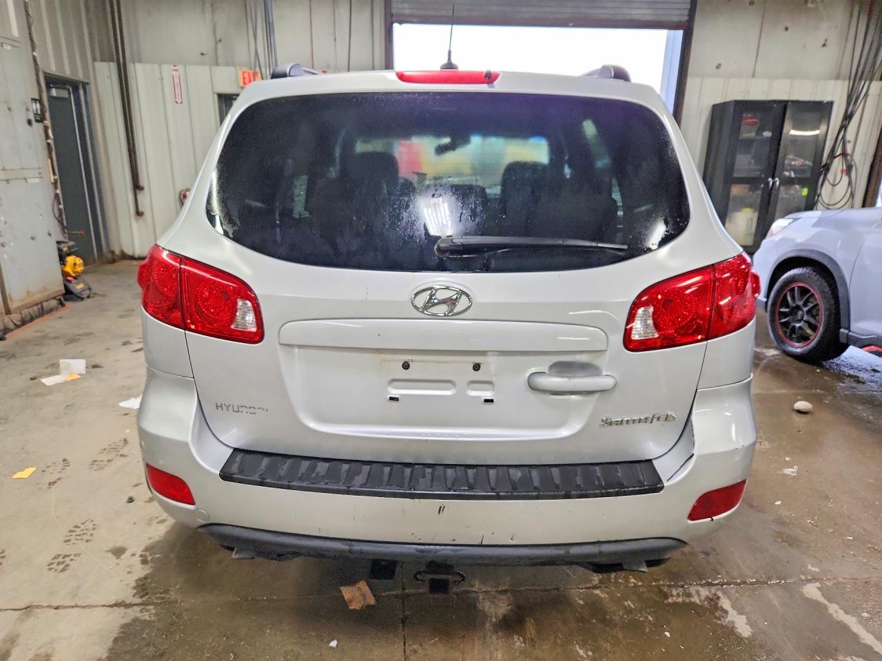 2008 Hyundai Santa Fe Gls Silver vin: 5NMSG13DX8H200968