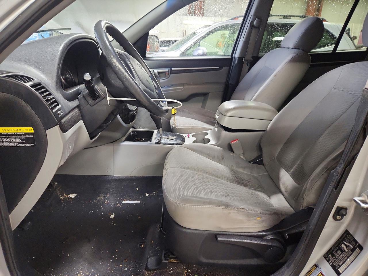 2008 Hyundai Santa Fe Gls Silver vin: 5NMSG13DX8H200968
