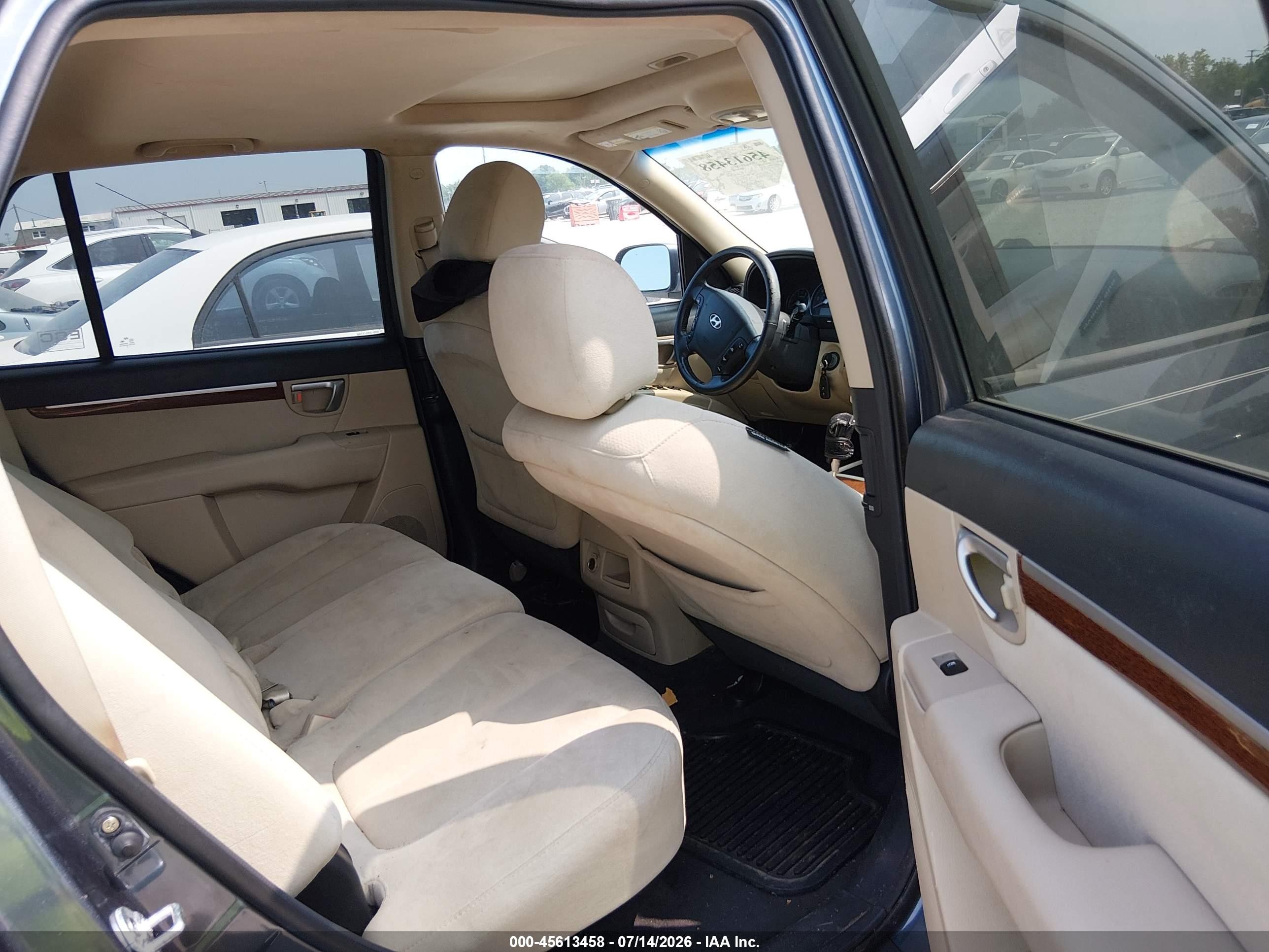 2008 Hyundai Santa Fe Gls Blue vin: 5NMSG13DX8H204681