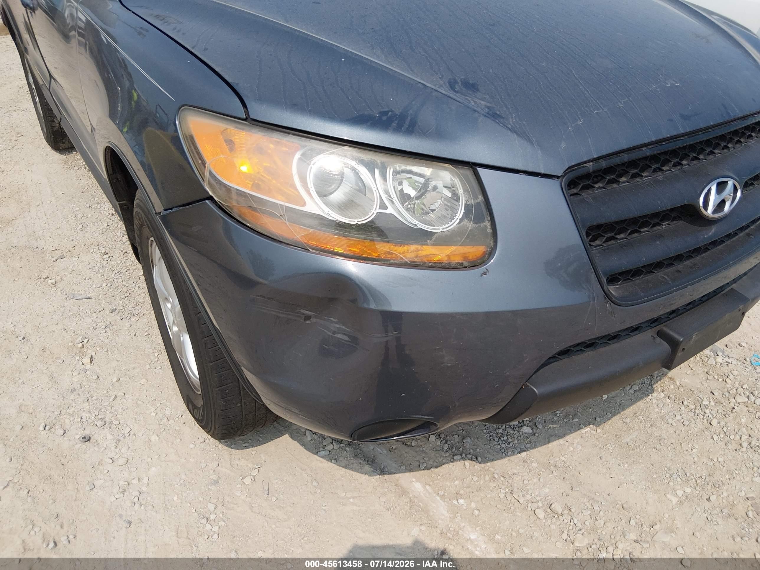 2008 Hyundai Santa Fe Gls Blue vin: 5NMSG13DX8H204681