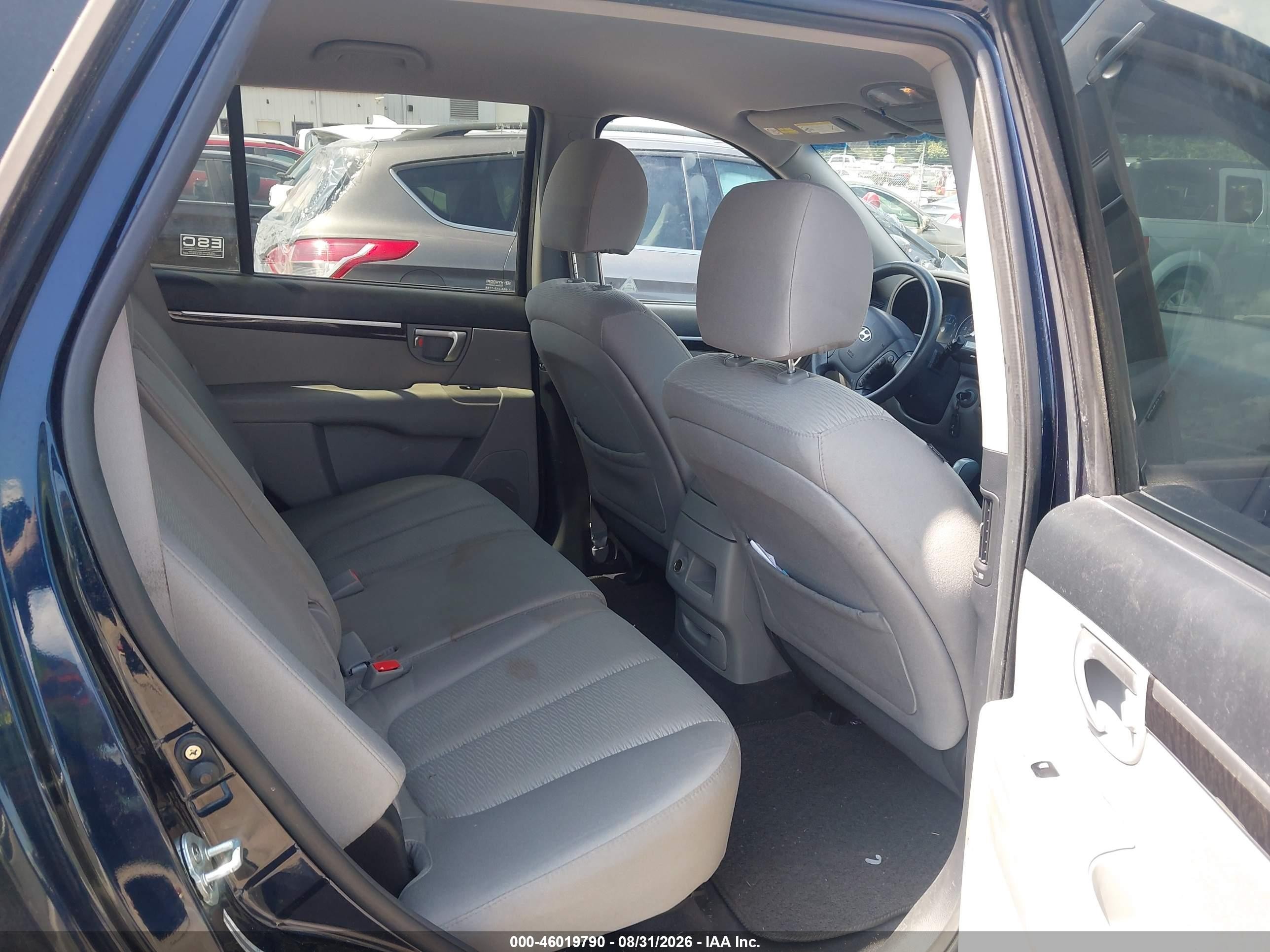 2009 Hyundai Santa Fe Gls Blue vin: 5NMSG13DX9H262808