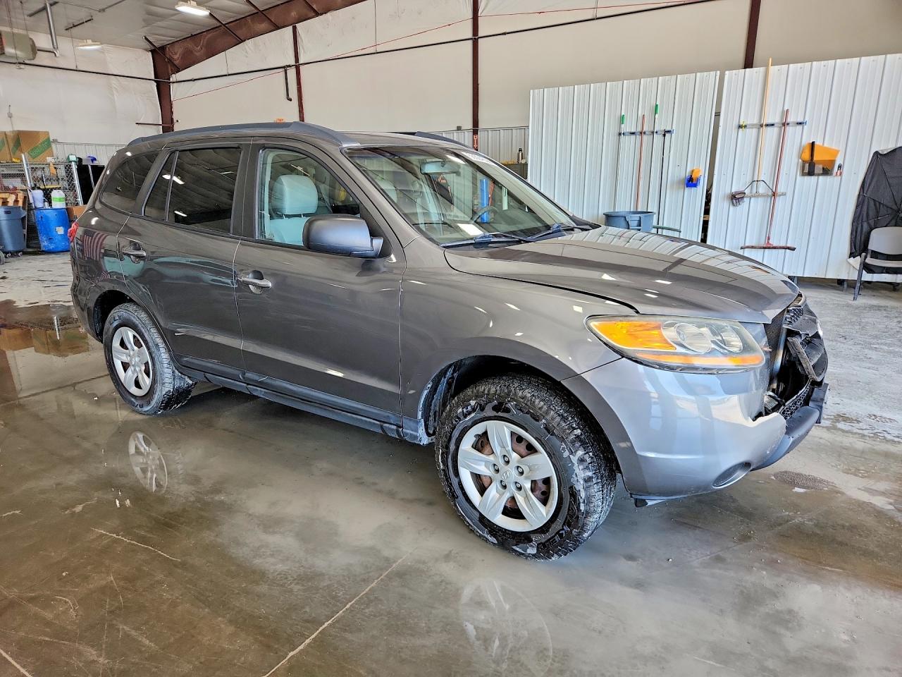 2009 Hyundai Santa Fe Gls Gray vin: 5NMSG13DX9H317631