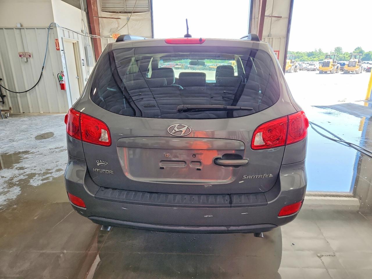 2009 Hyundai Santa Fe Gls Gray vin: 5NMSG13DX9H317631