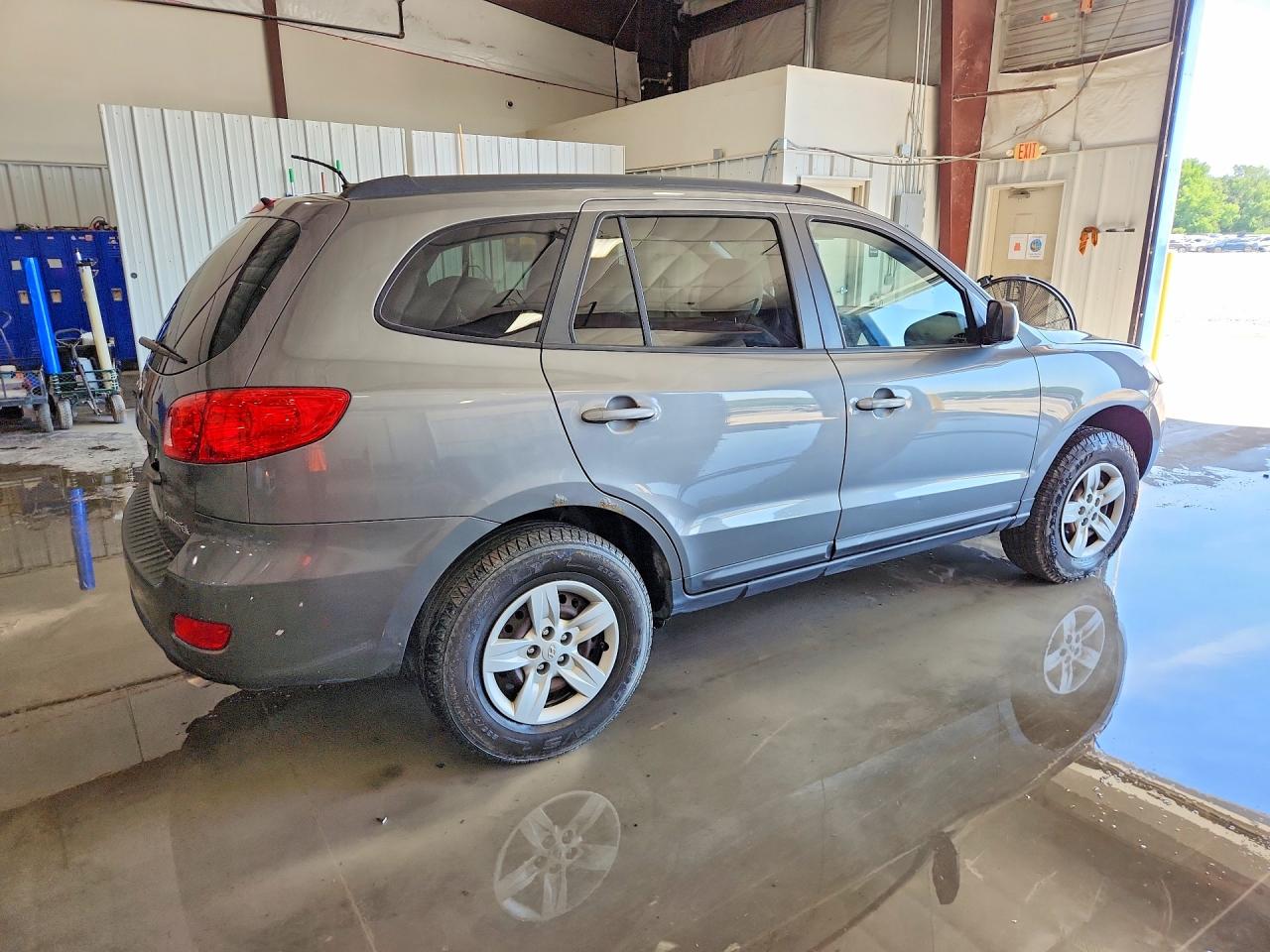 2009 Hyundai Santa Fe Gls Gray vin: 5NMSG13DX9H317631