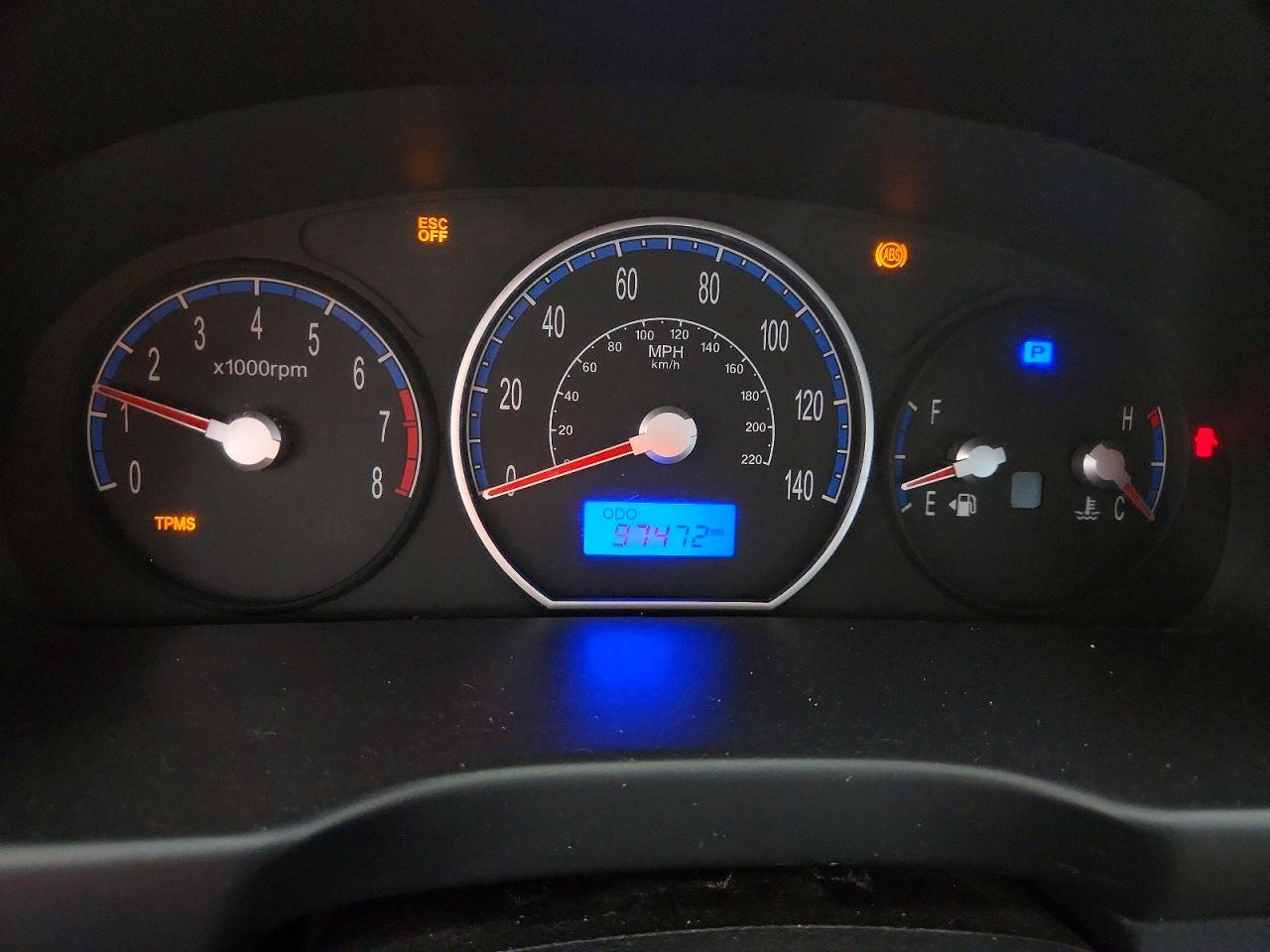 2009 Hyundai Santa Fe Gls Gray vin: 5NMSG13DX9H317631