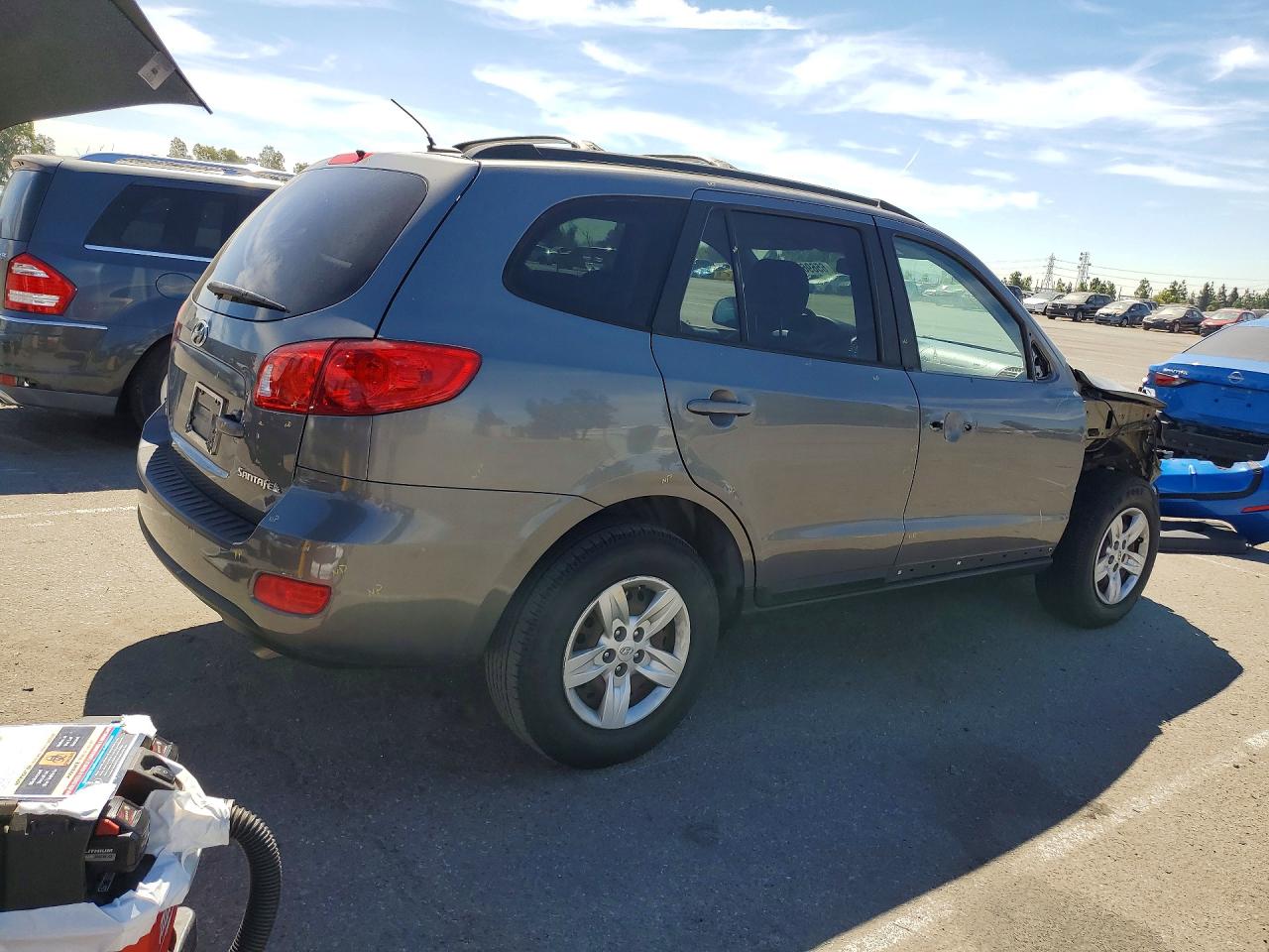 2009 Hyundai Santa Fe Gls Gray vin: 5NMSG13DX9H322456