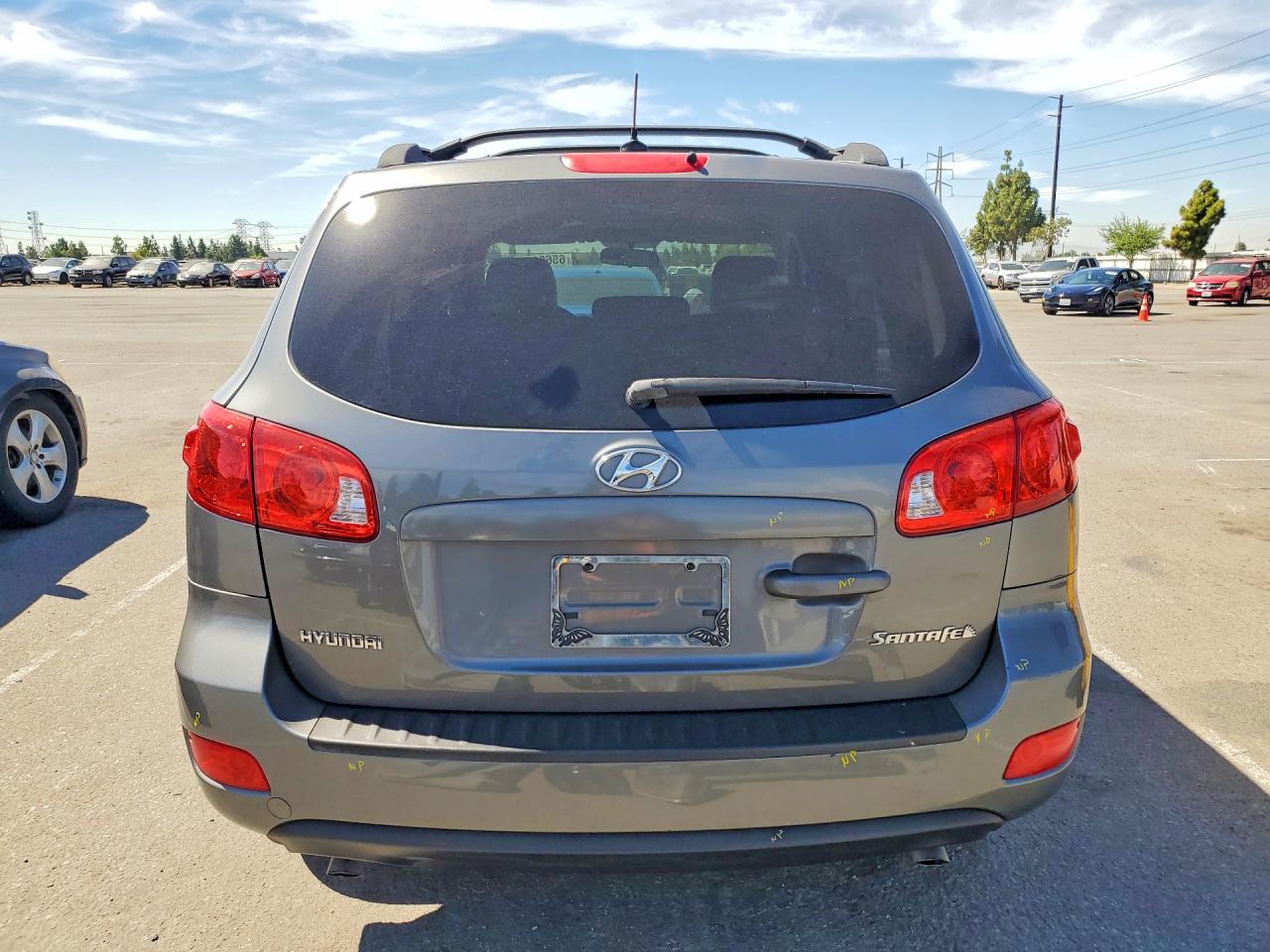 2009 Hyundai Santa Fe Gls Gray vin: 5NMSG13DX9H322456