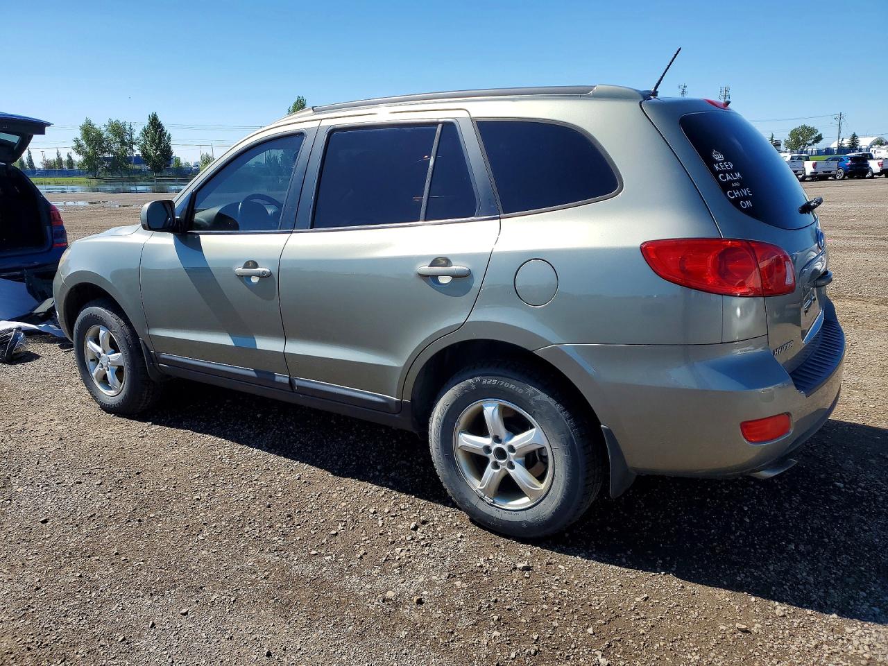 2009 Hyundai Santa Fe Gray vin: 5NMSG13E39H291219