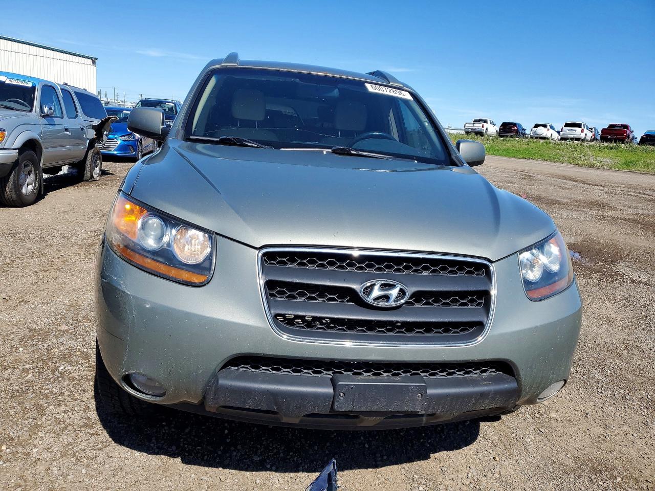 2009 Hyundai Santa Fe Gray vin: 5NMSG13E39H291219