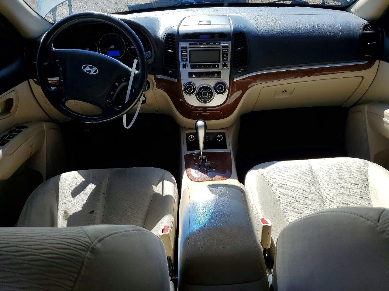 2009 Hyundai Santa Fe Gray vin: 5NMSG13E39H291219