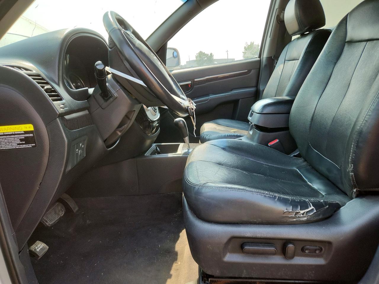 2008 Hyundai Santa Fe Gl Silver vin: 5NMSG13E78H171518