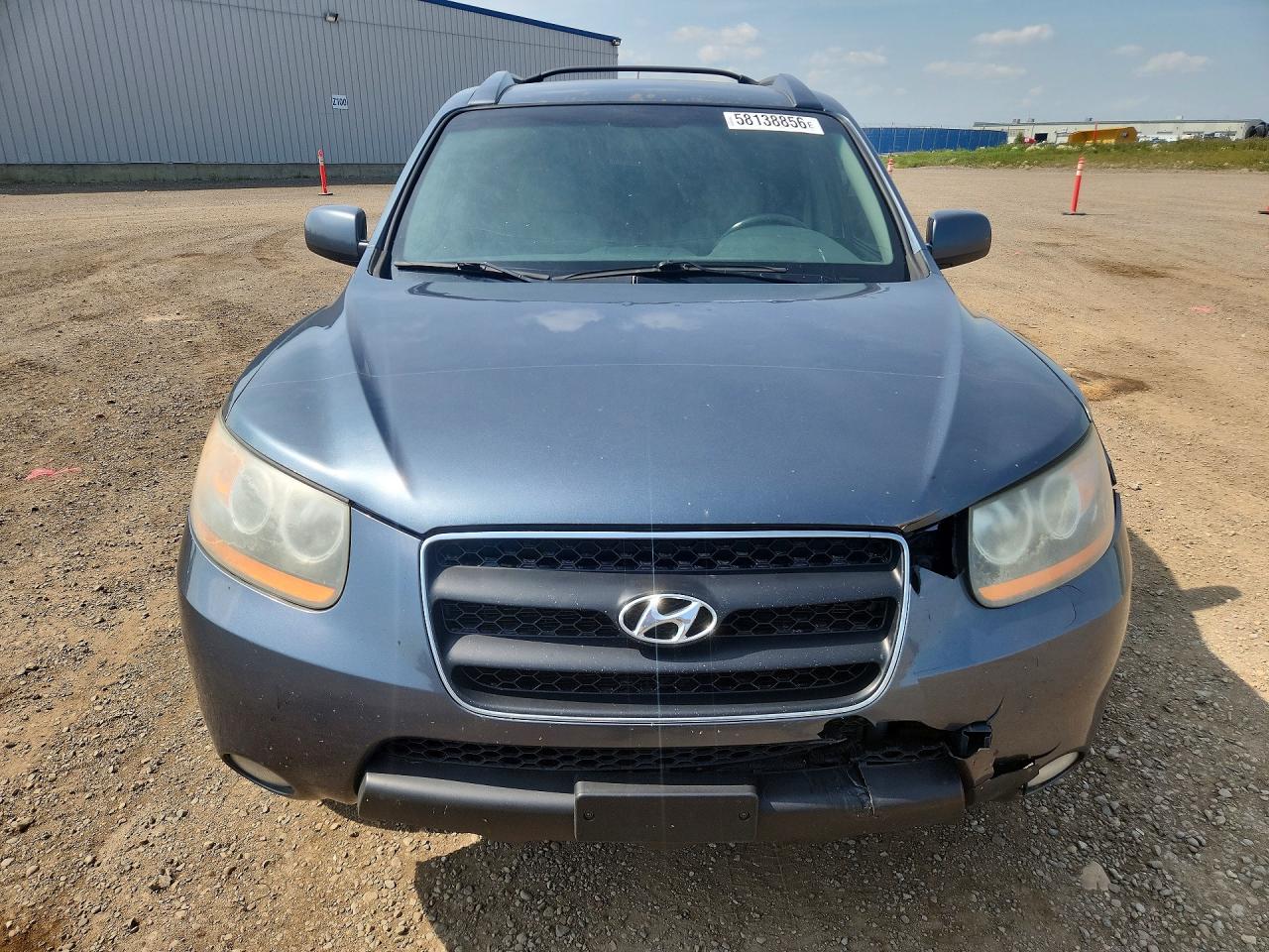 2009 Hyundai Santa Fe Gl Gray vin: 5NMSG13E89H275968
