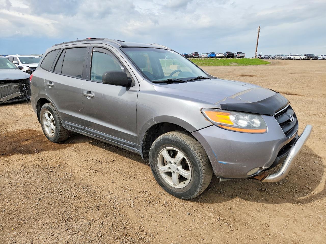 2009 Hyundai Santa Fe Gl Gray vin: 5NMSG13EX9H291072
