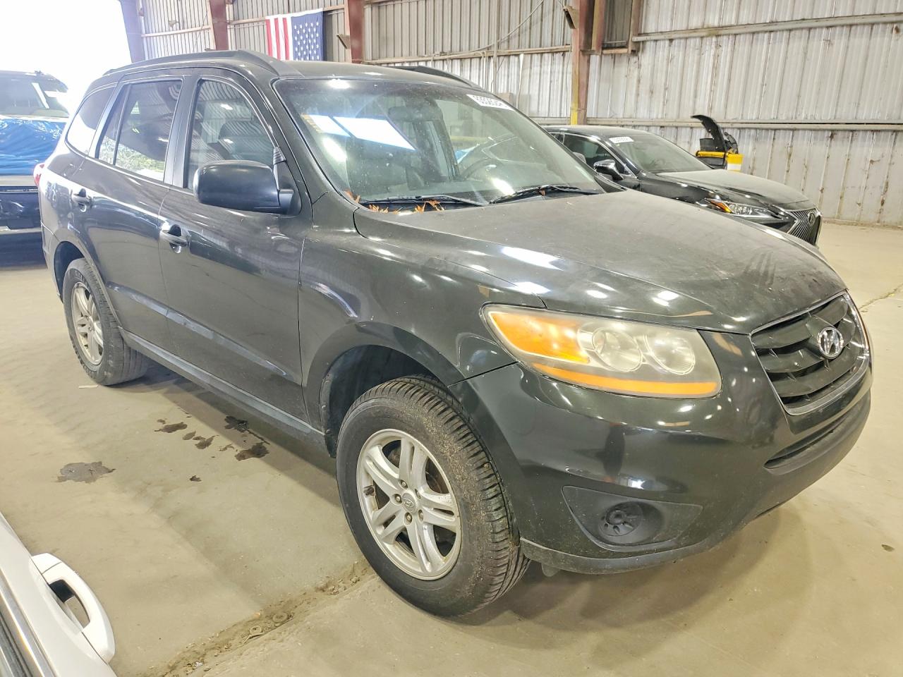 2010 Hyundai Santa Fe Gls Gray vin: 5NMSG3AB0AH337176