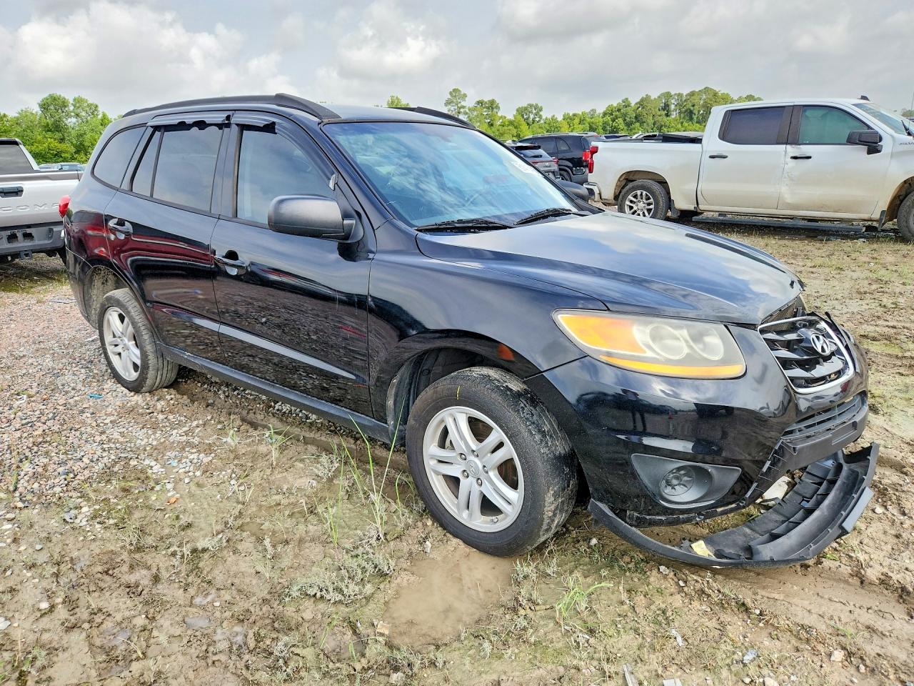 2010 Hyundai Santa Fe Gls Black vin: 5NMSG3AB0AH380478
