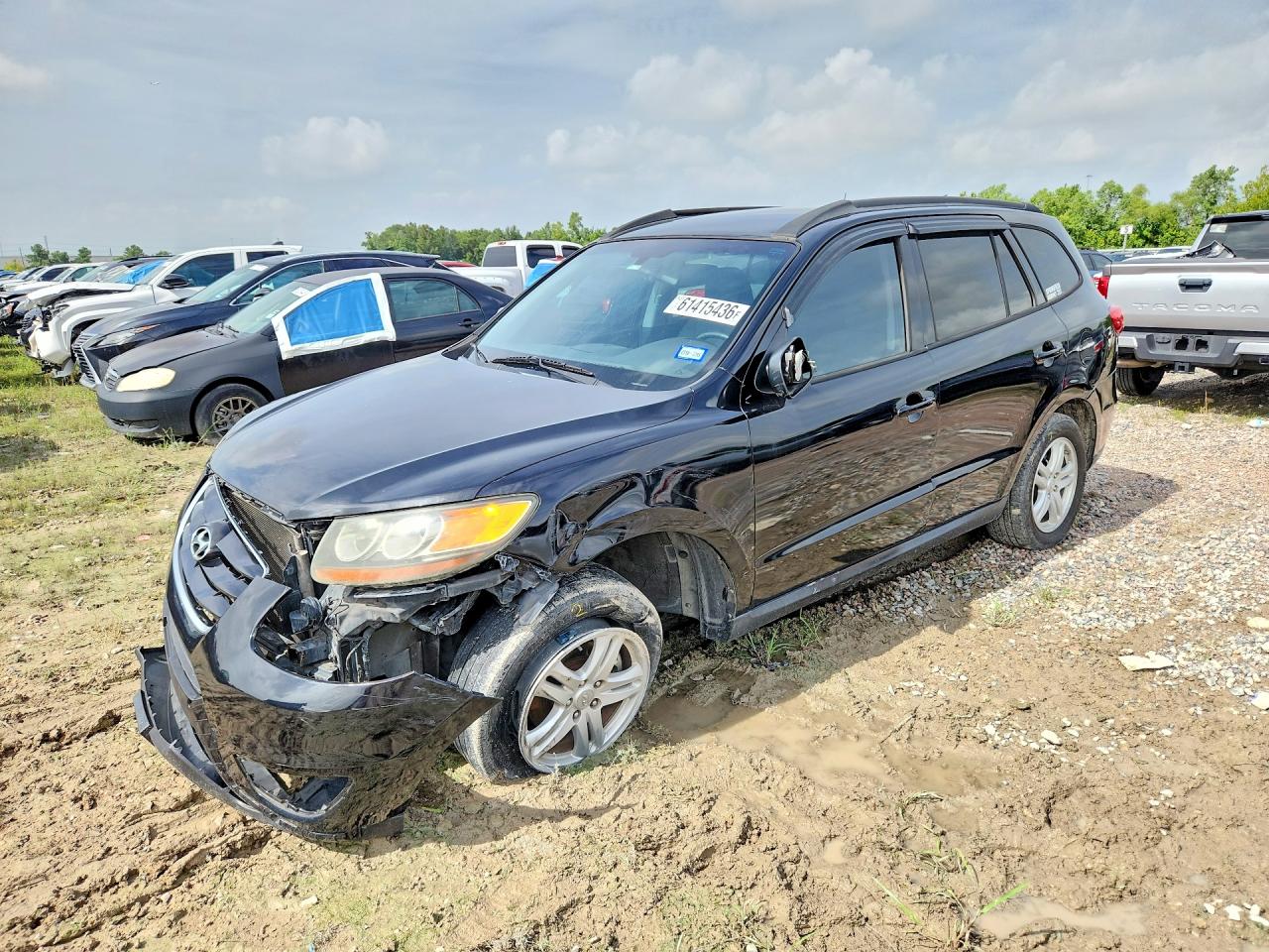 2010 Hyundai Santa Fe Gls Black vin: 5NMSG3AB0AH380478