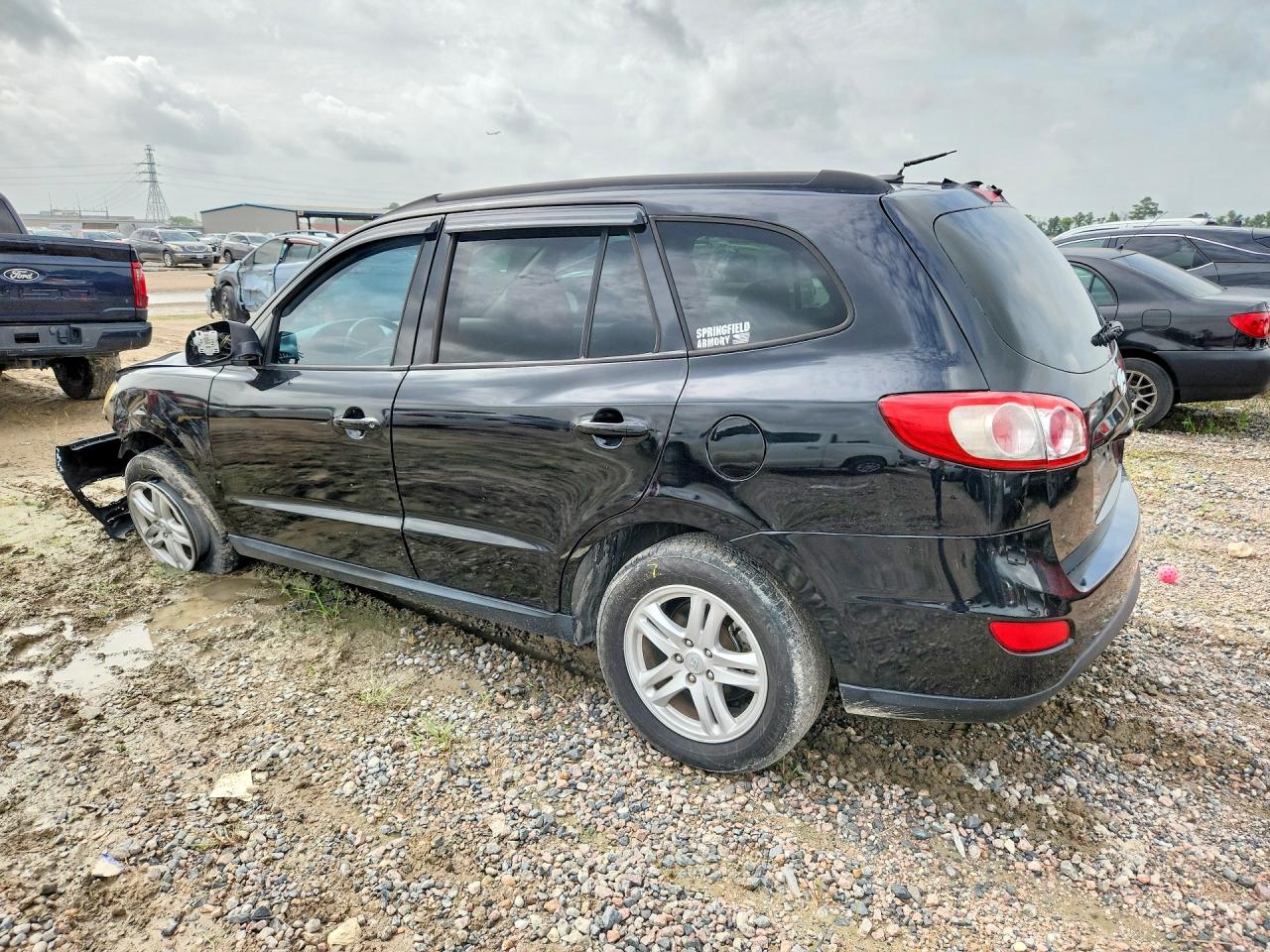 2010 Hyundai Santa Fe Gls Black vin: 5NMSG3AB0AH380478