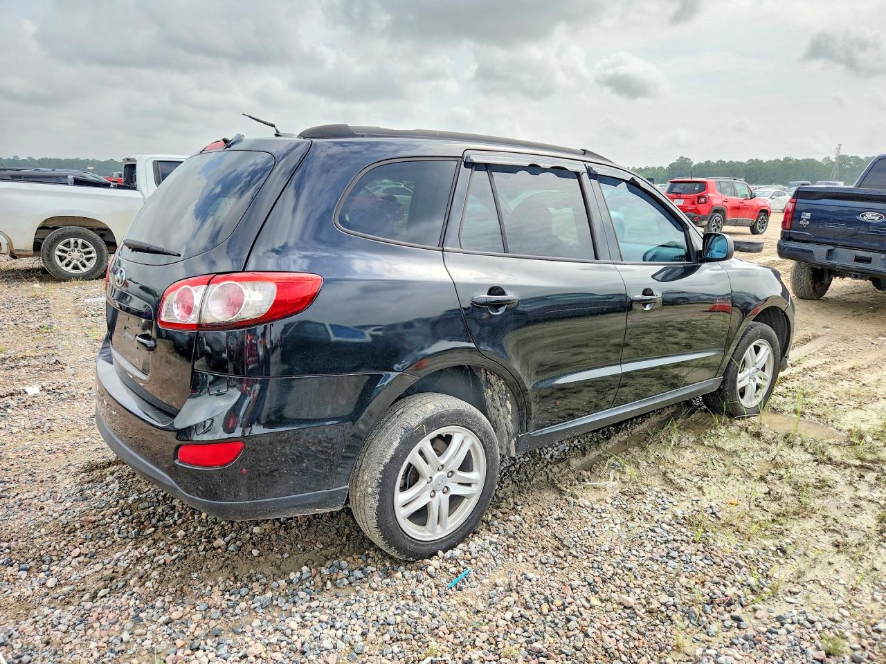 2010 Hyundai Santa Fe Gls Black vin: 5NMSG3AB0AH380478