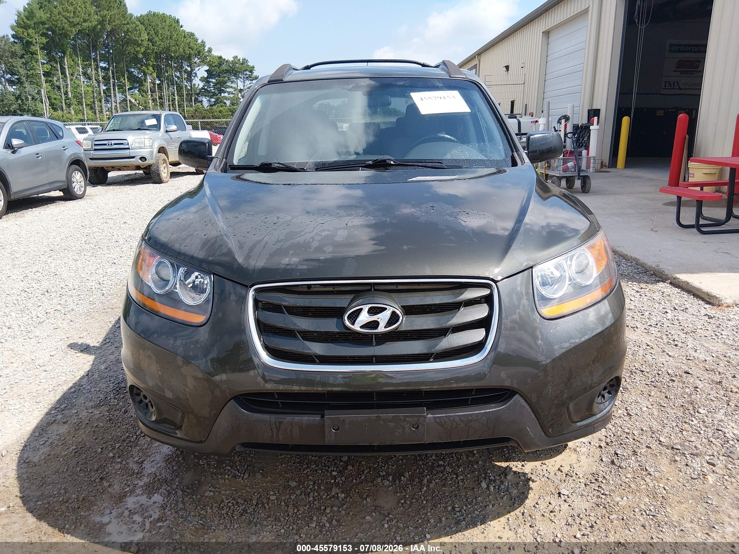 2010 Hyundai Santa Fe Gls Gray vin: 5NMSG3AB0AH389729