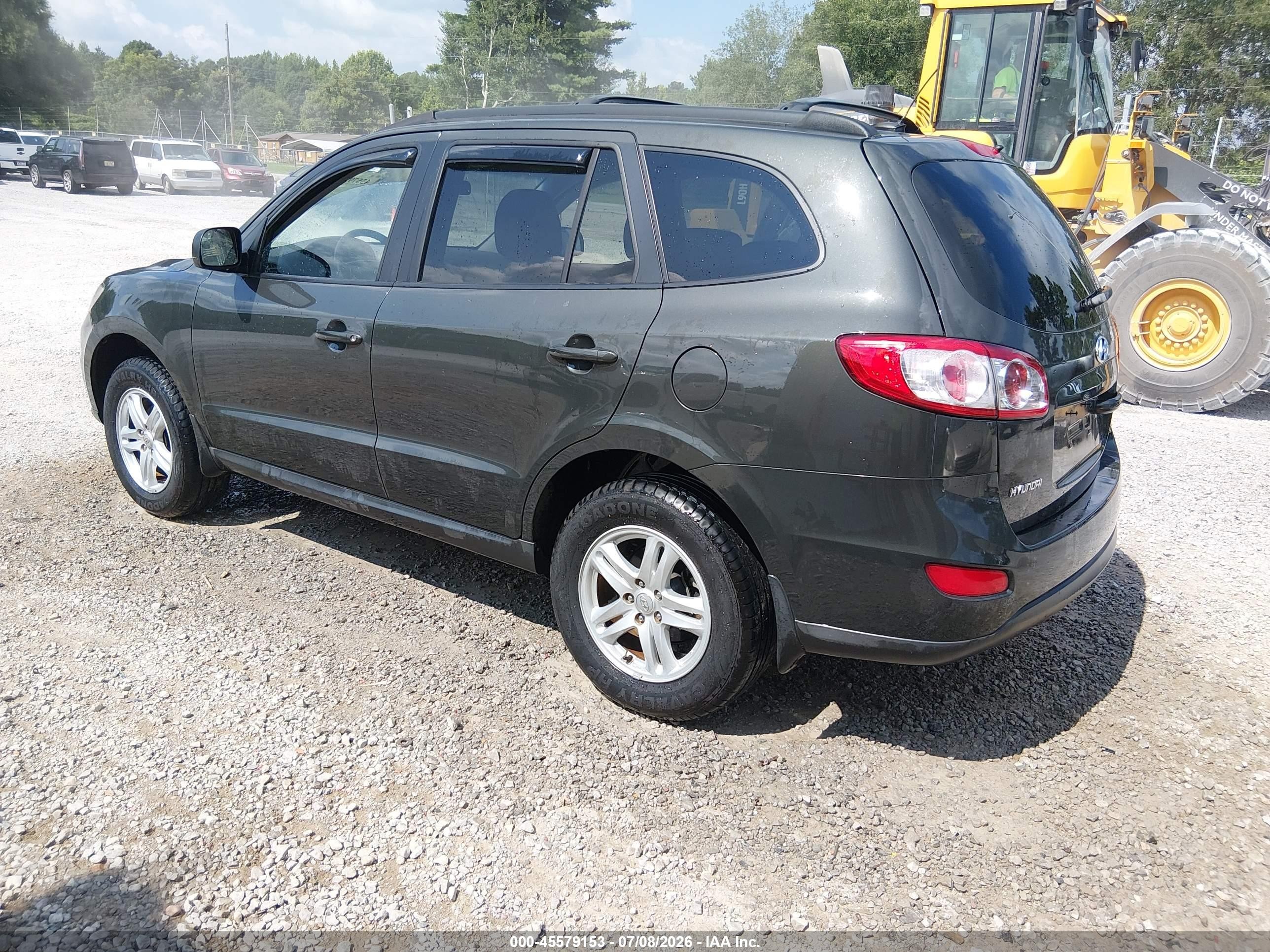2010 Hyundai Santa Fe Gls Gray vin: 5NMSG3AB0AH389729