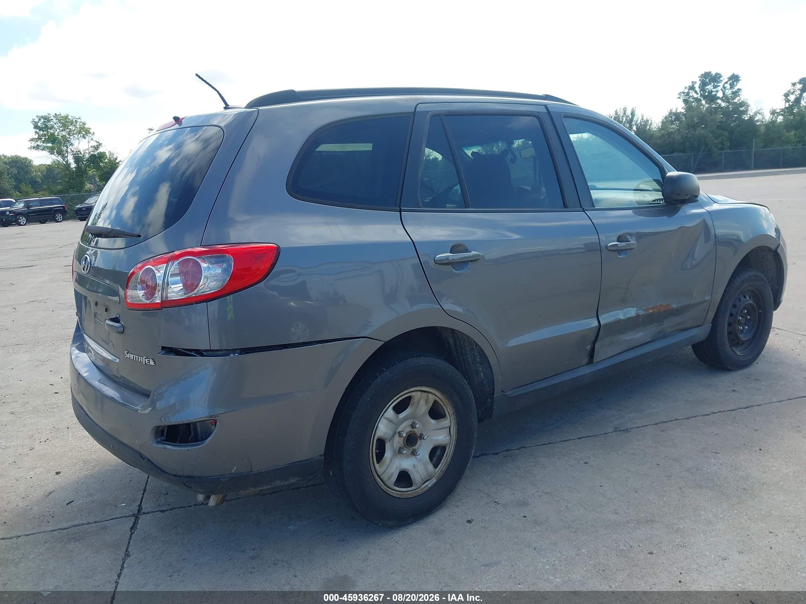 2010 Hyundai Santa Fe Gls Green vin: 5NMSG3AB0AH390430