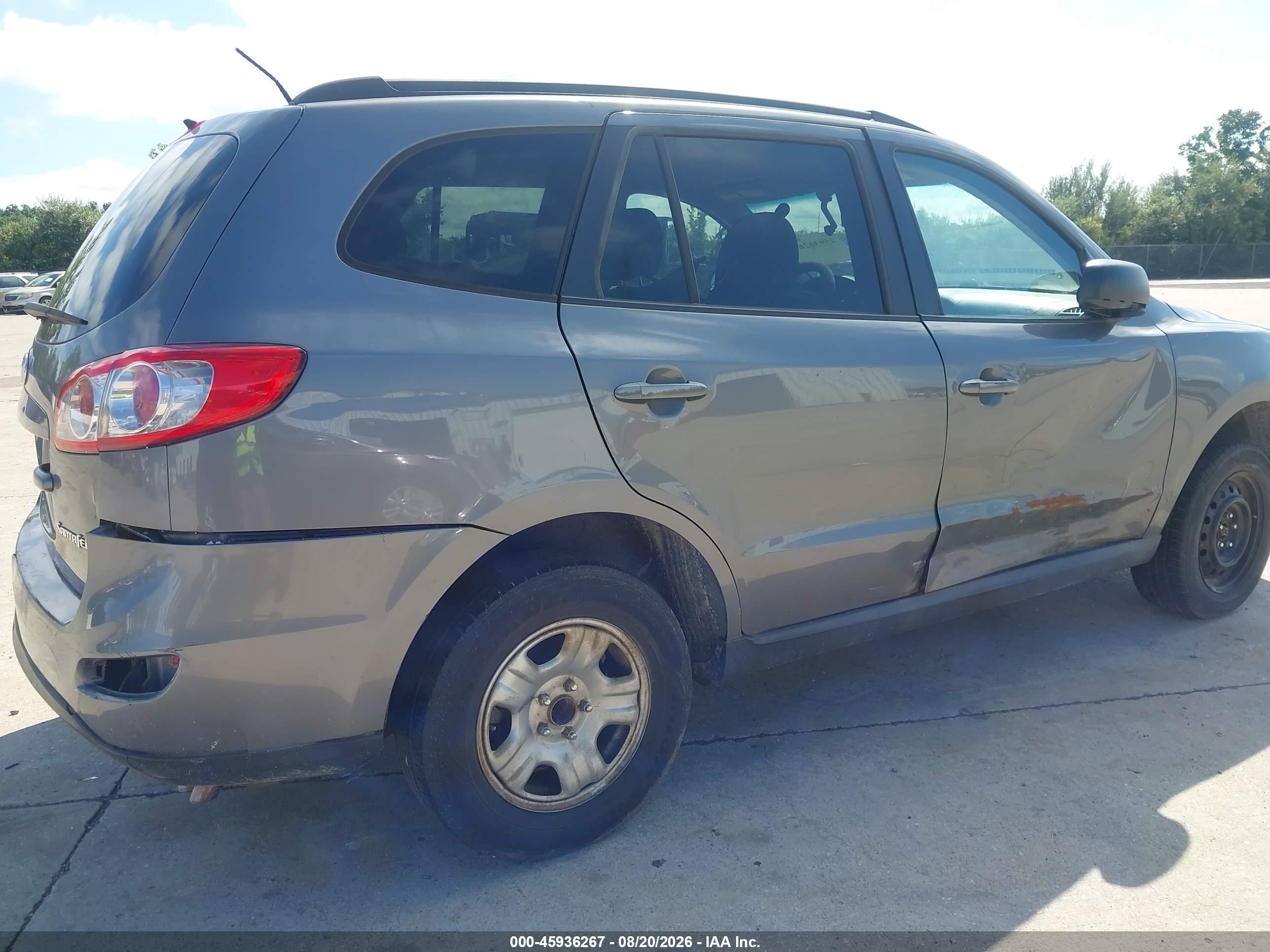 2010 Hyundai Santa Fe Gls Green vin: 5NMSG3AB0AH390430