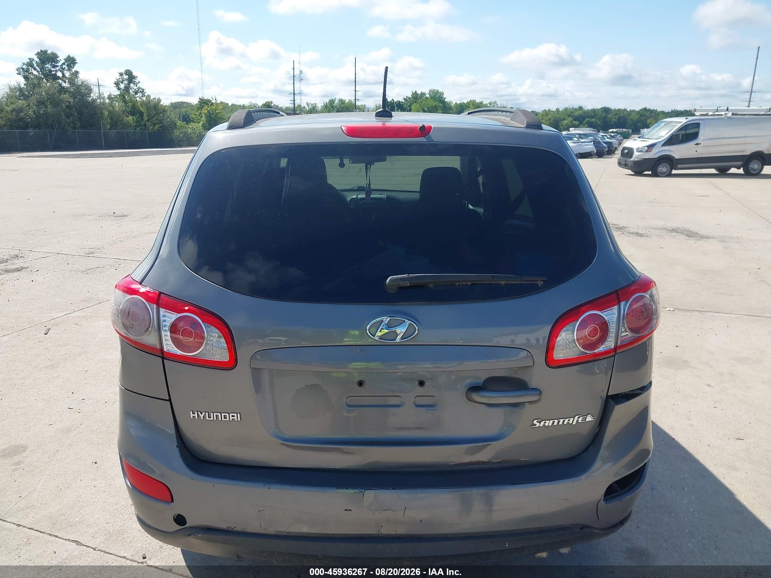 2010 Hyundai Santa Fe Gls Green vin: 5NMSG3AB0AH390430