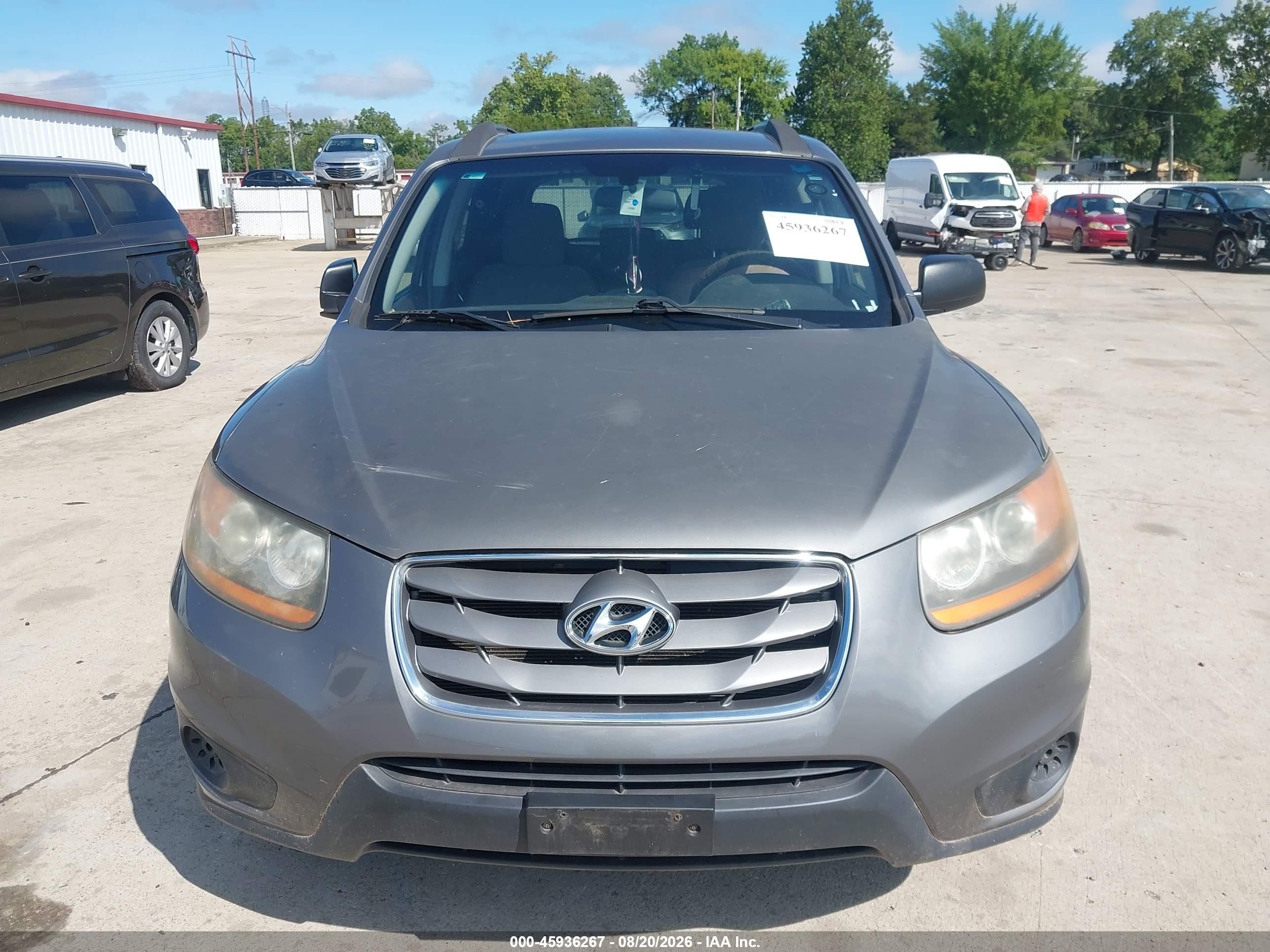 2010 Hyundai Santa Fe Gls Green vin: 5NMSG3AB0AH390430