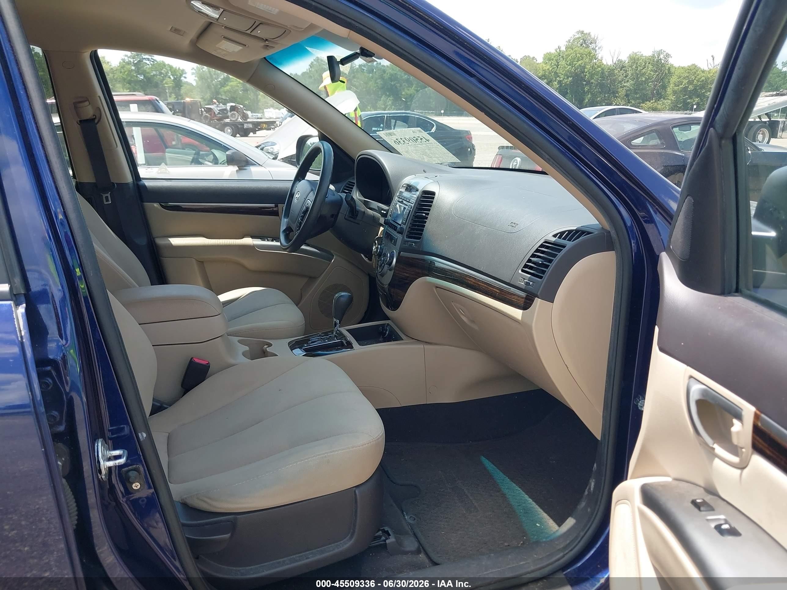 2010 Hyundai Santa Fe Gls Blue vin: 5NMSG3AB0AH396552