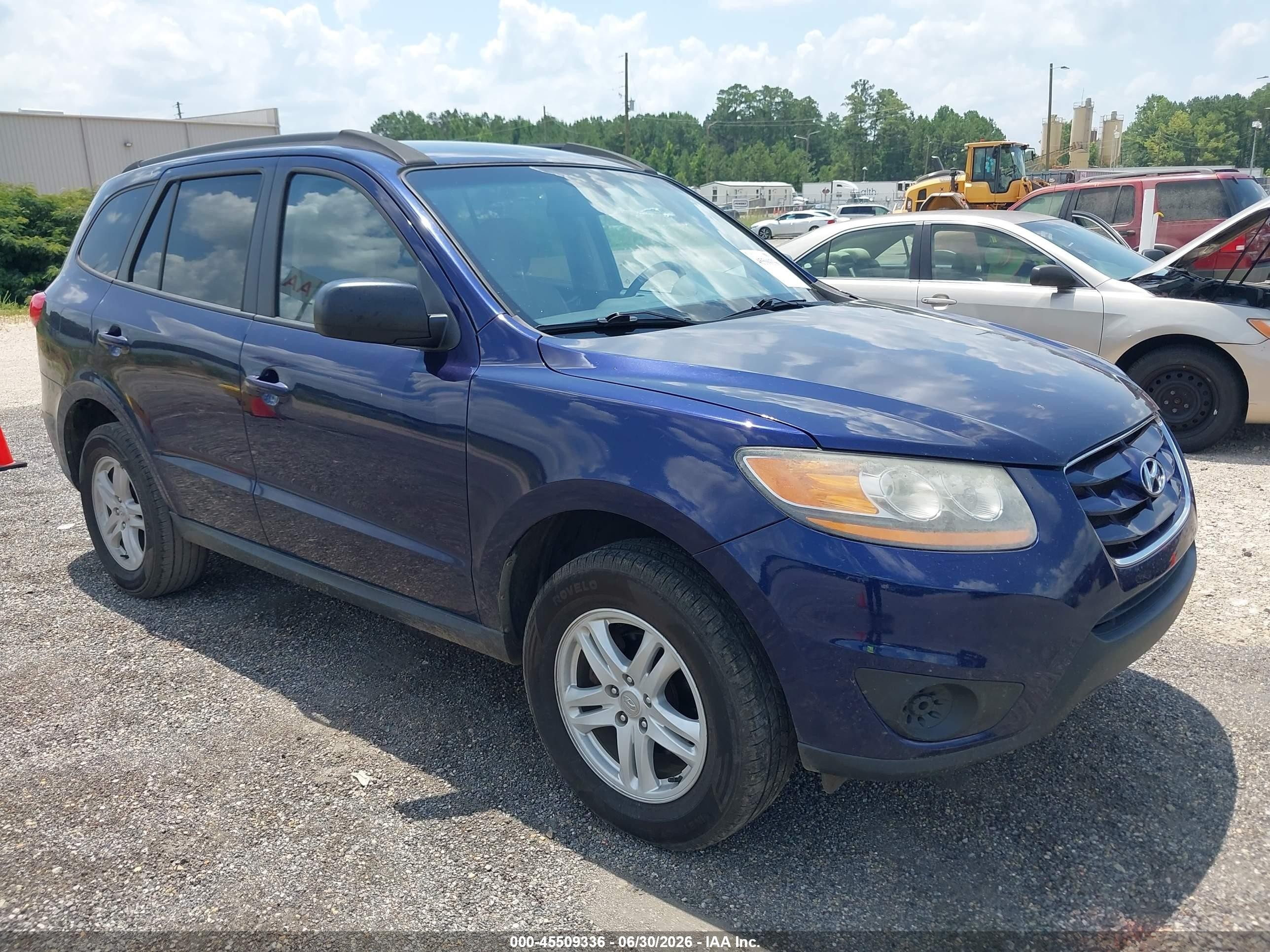 2010 Hyundai Santa Fe Gls Blue vin: 5NMSG3AB0AH396552