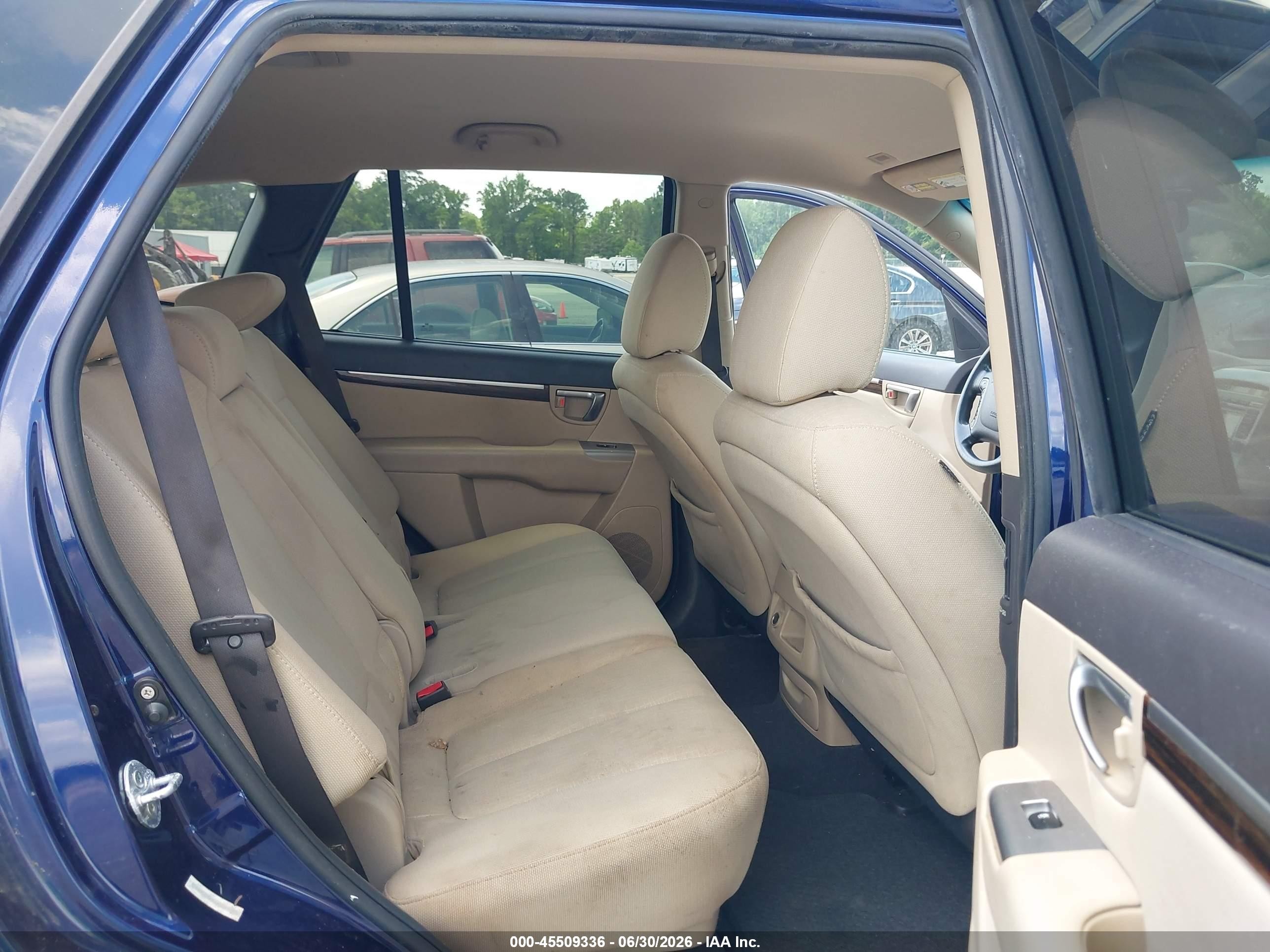 2010 Hyundai Santa Fe Gls Blue vin: 5NMSG3AB0AH396552