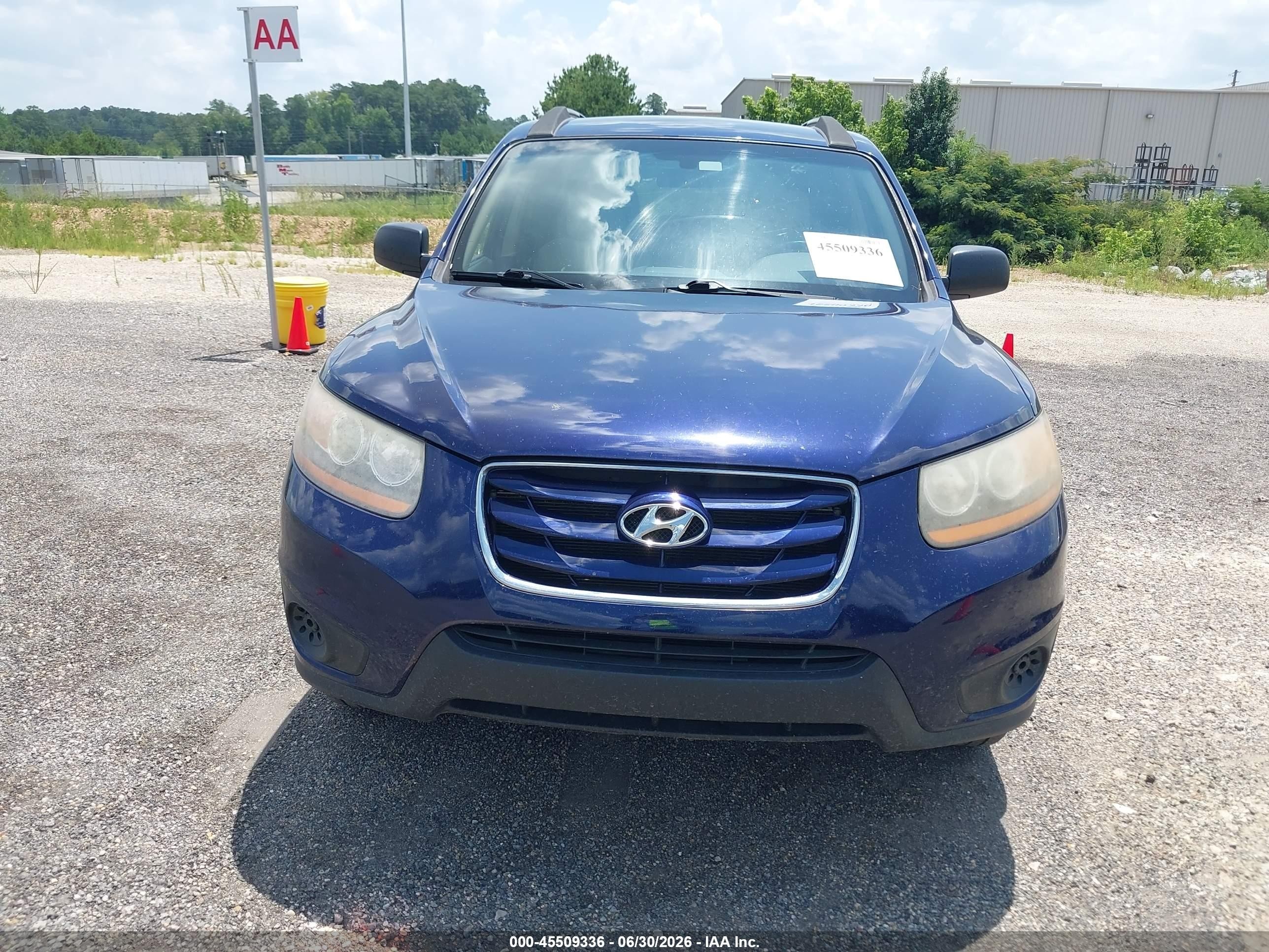 2010 Hyundai Santa Fe Gls Blue vin: 5NMSG3AB0AH396552