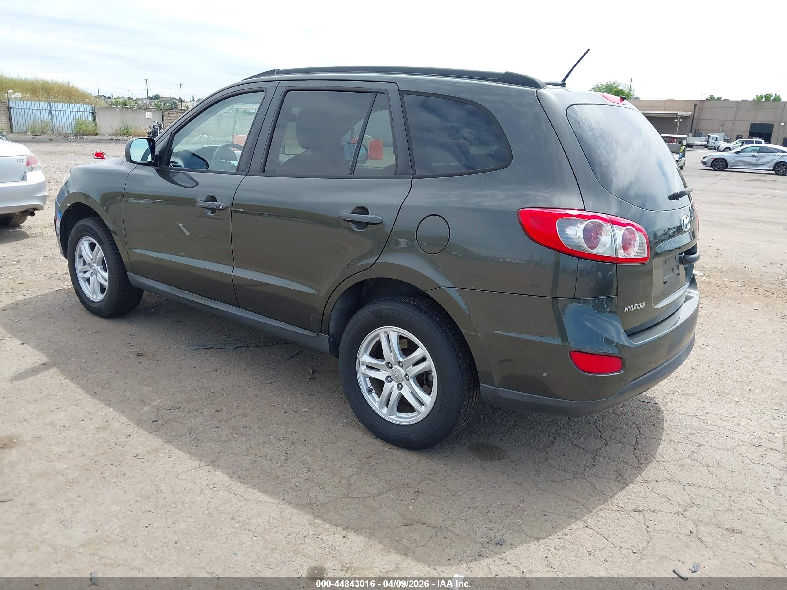 2010 Hyundai Santa Fe Gls Gray vin: 5NMSG3AB1AH337171