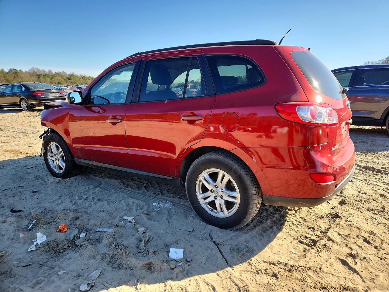2010 Hyundai Santa Fe Red vin: 5NMSG3AB1AH359106
