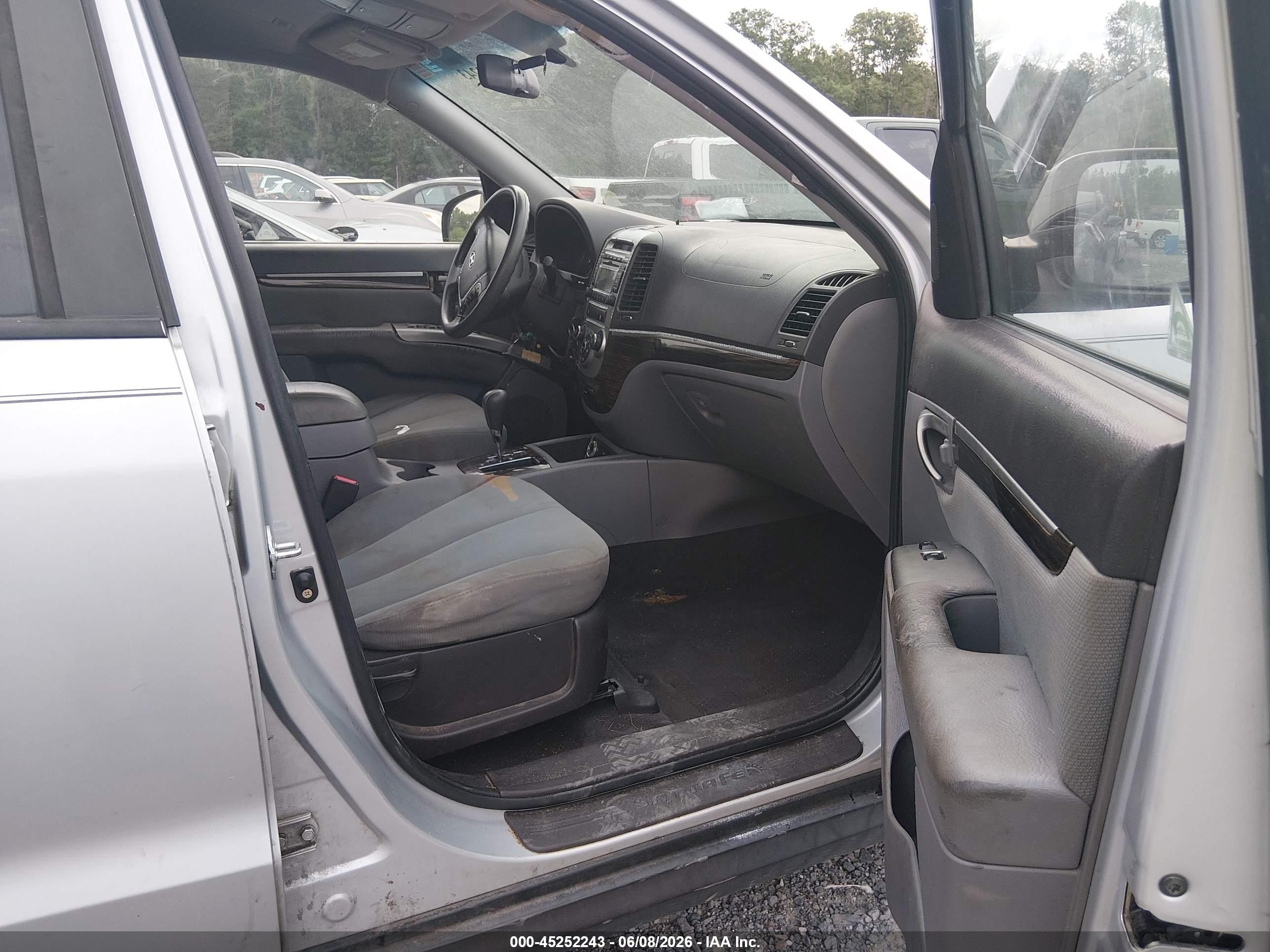 2010 Hyundai Santa Fe Gls Серебряный vin: 5NMSG3AB1AH364760