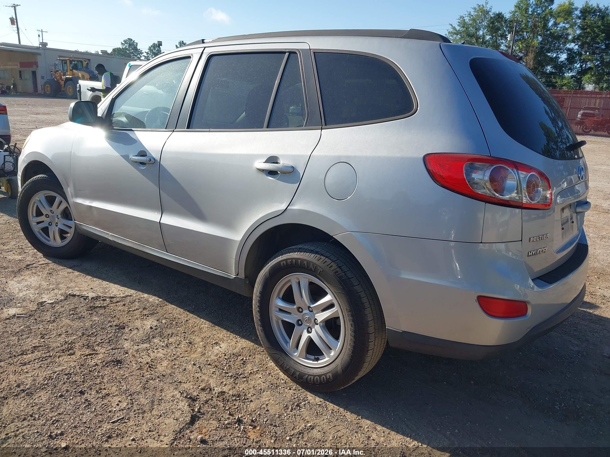 2010 Hyundai Santa Fe Gls Серый vin: 5NMSG3AB1AH374866